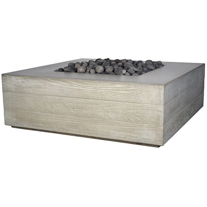 Fire by Design MGAPASFP48NG Aspen Square 48-Inch Fire Pit Table