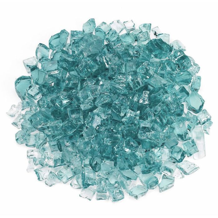 Fire by Design AFG 1/2-Inch, Classic Collection Fire Glass, 10 lb, Azuria