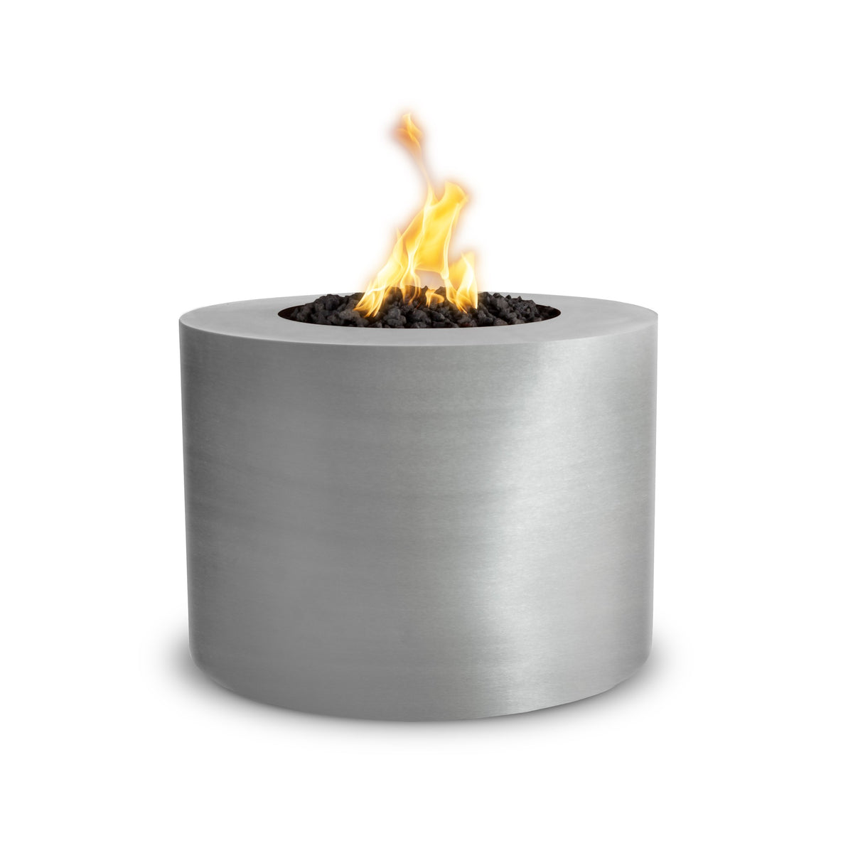 The Outdoor Plus Beverly Fire Table - Stainless Steel
