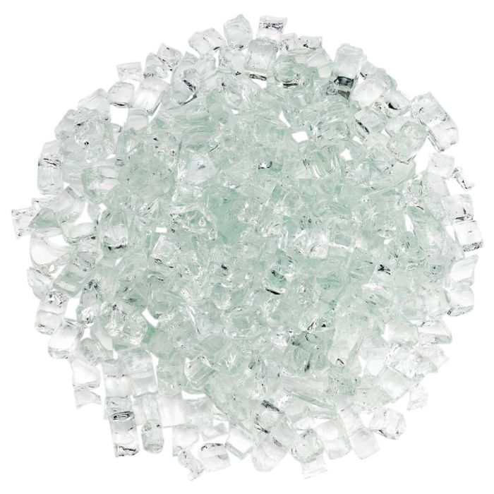Fire by Design CLFG 1/2-Inch, Classic Collection Fire Glass, 10 lb, Clear