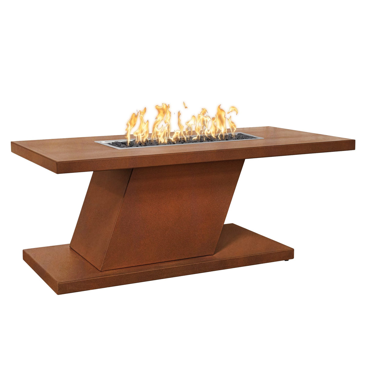The Outdoor Plus Imperial Fire Pit - Corten Steel - 24" Tall