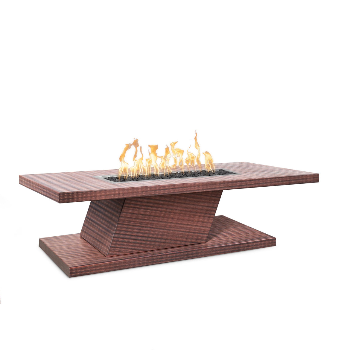 The Outdoor Plus Imperial Fire Pit - Hammered Copper - 15" Tall