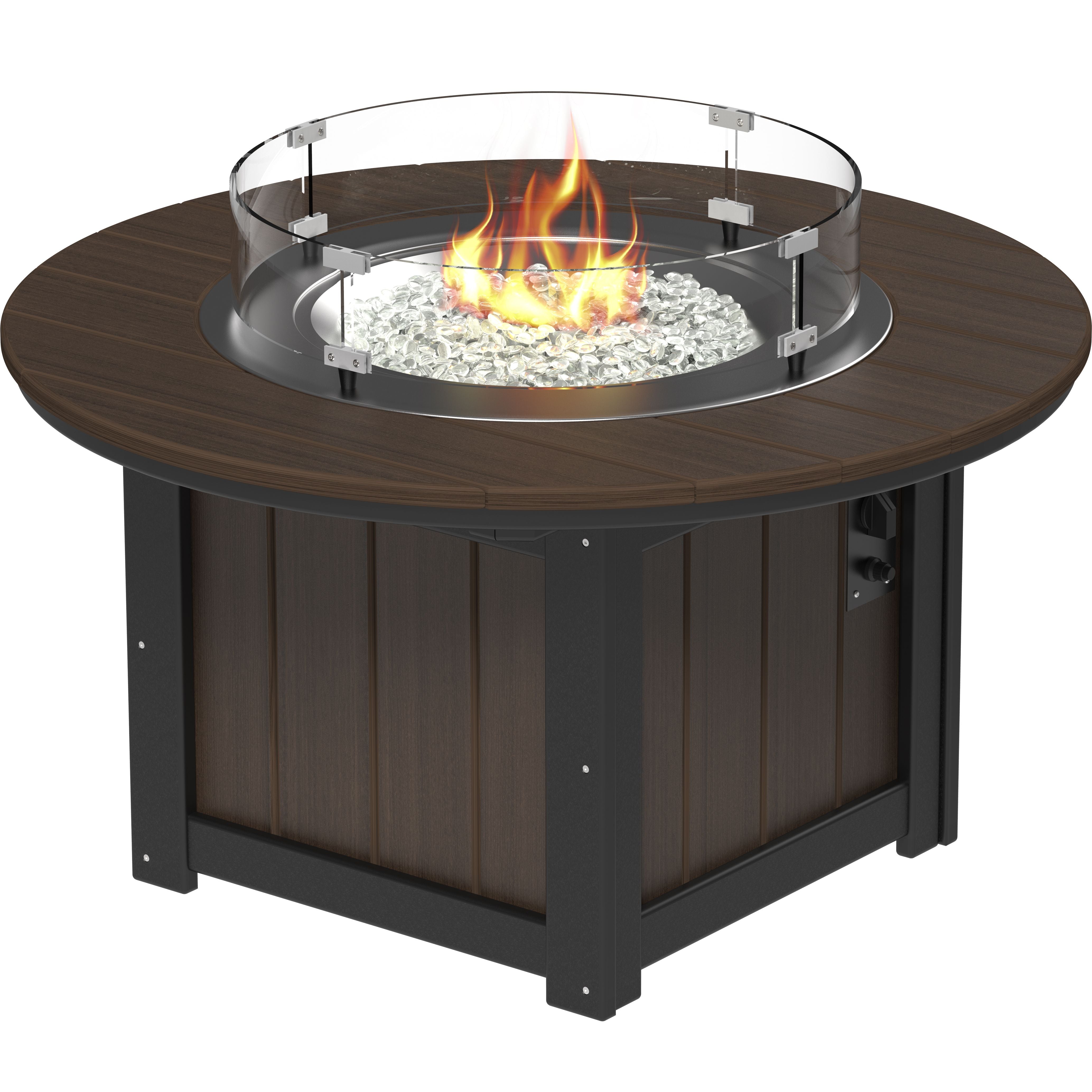 LuxCraft Lumin Fire Pit 46 Round