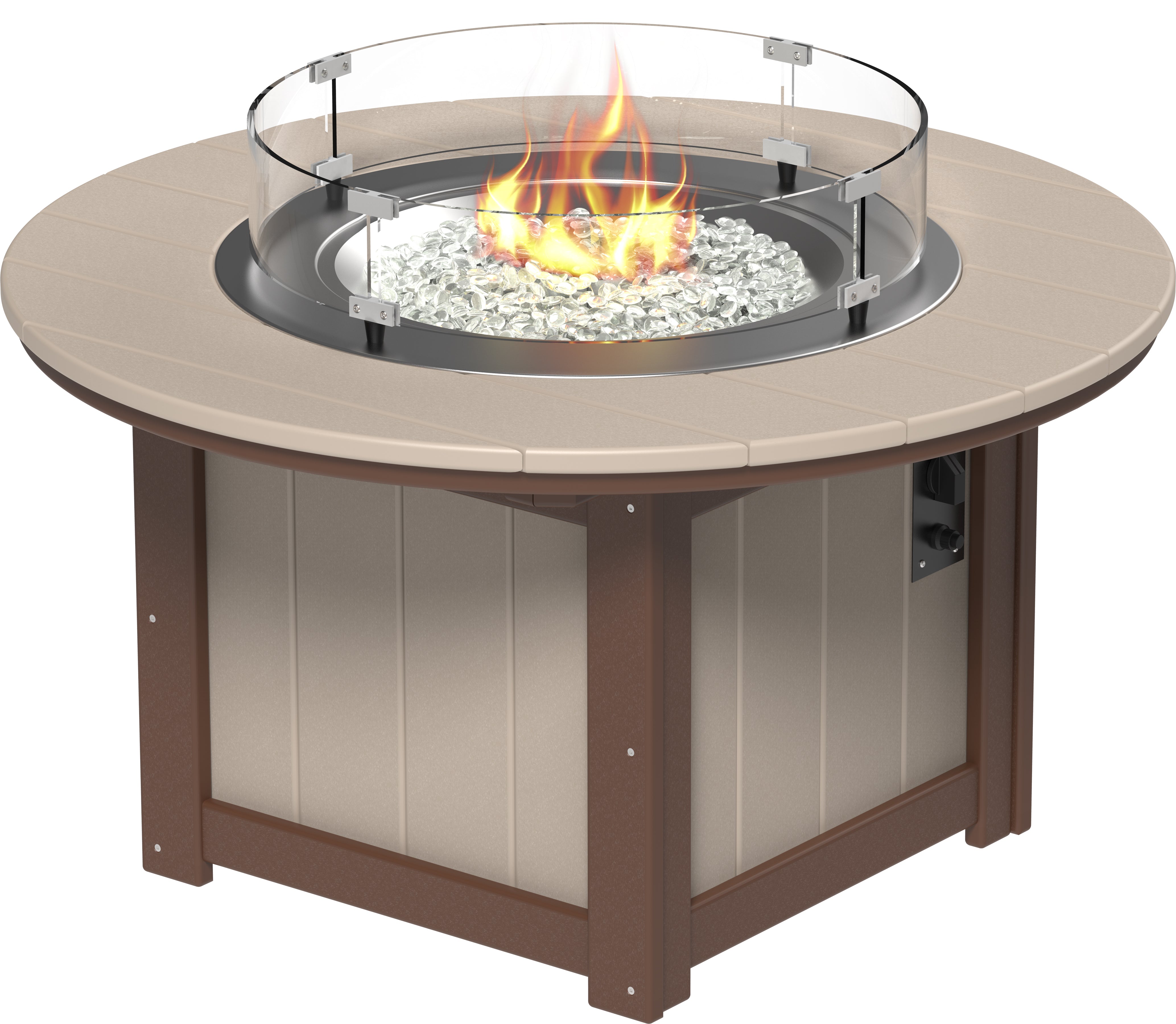 LuxCraft Lumin Fire Pit 46 Round