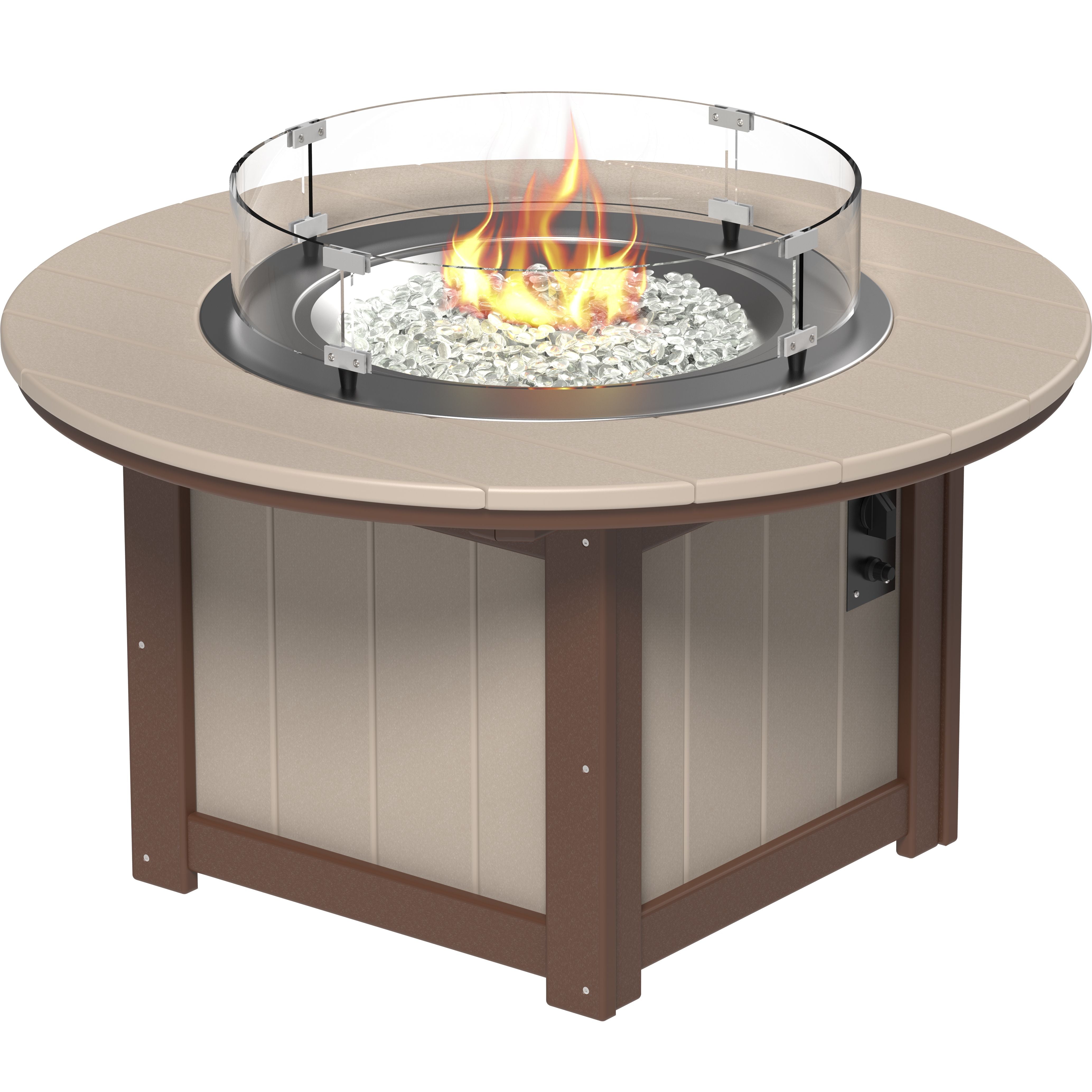 LuxCraft Lumin Fire Pit 46 Round