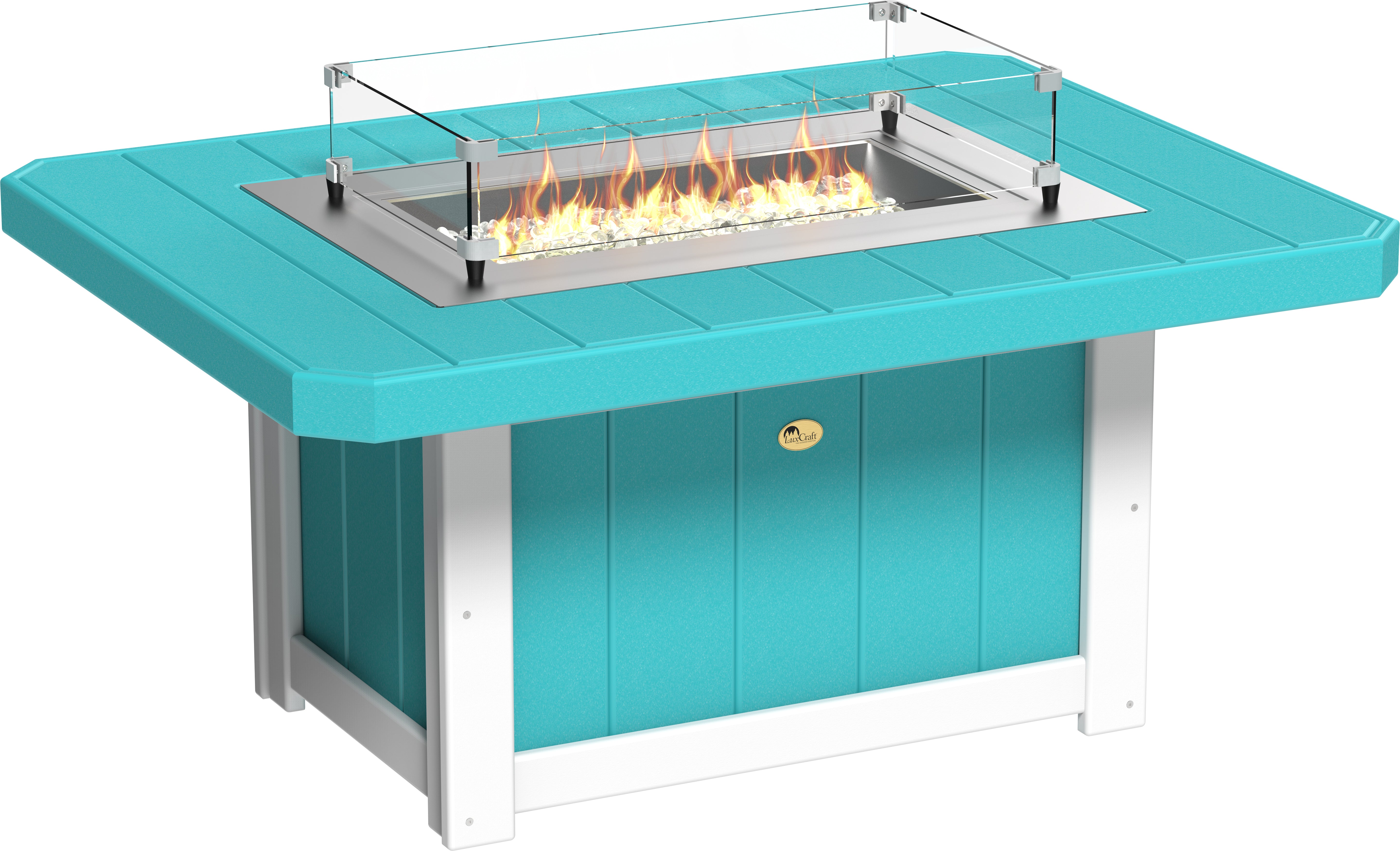 LuxCraft Lumin Fire Pit 51 Rectangular