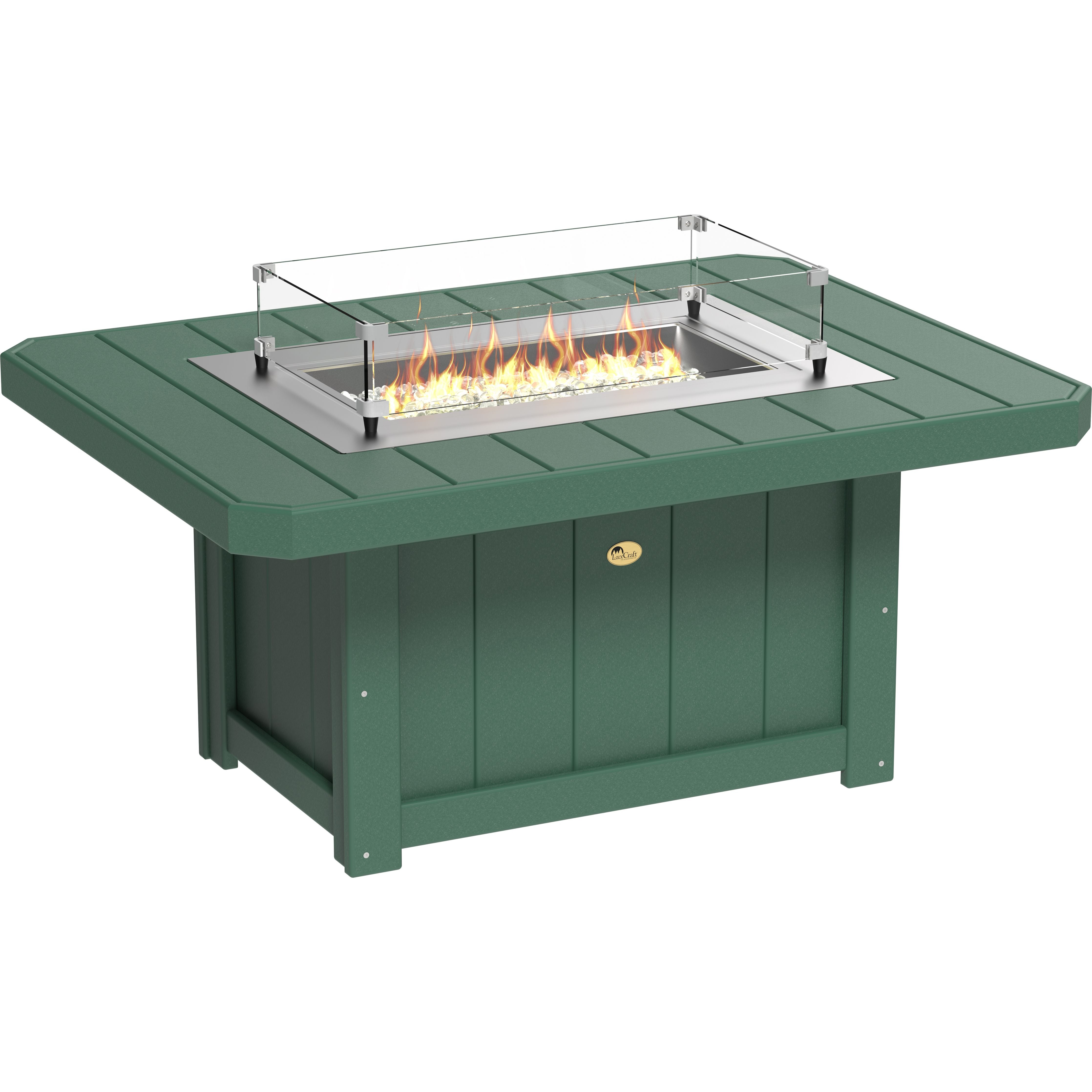 LuxCraft Lumin Fire Pit 51 Rectangular