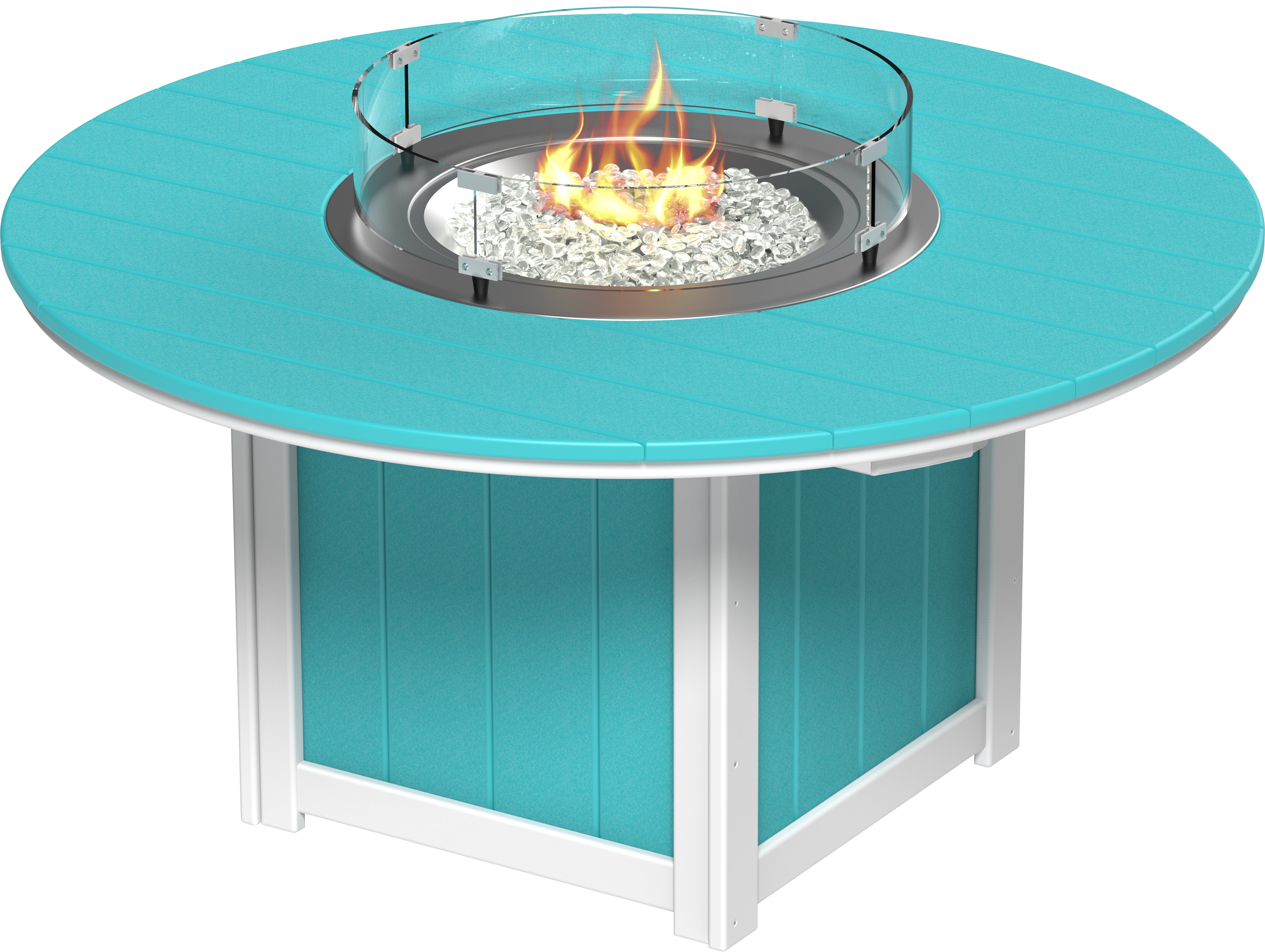 LuxCraft Lumin Fire Table 60 Round