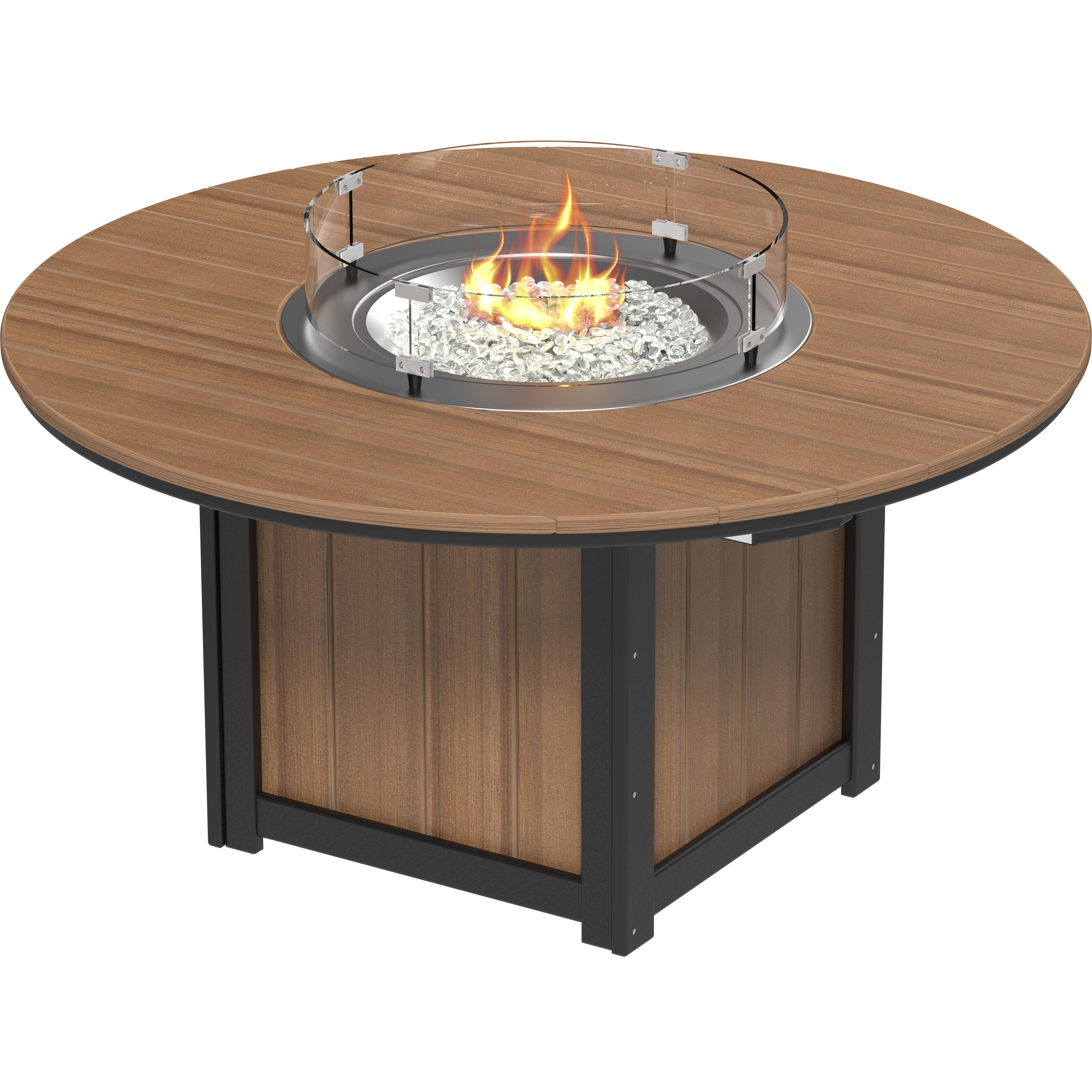 LuxCraft Lumin Fire Table 60 Round