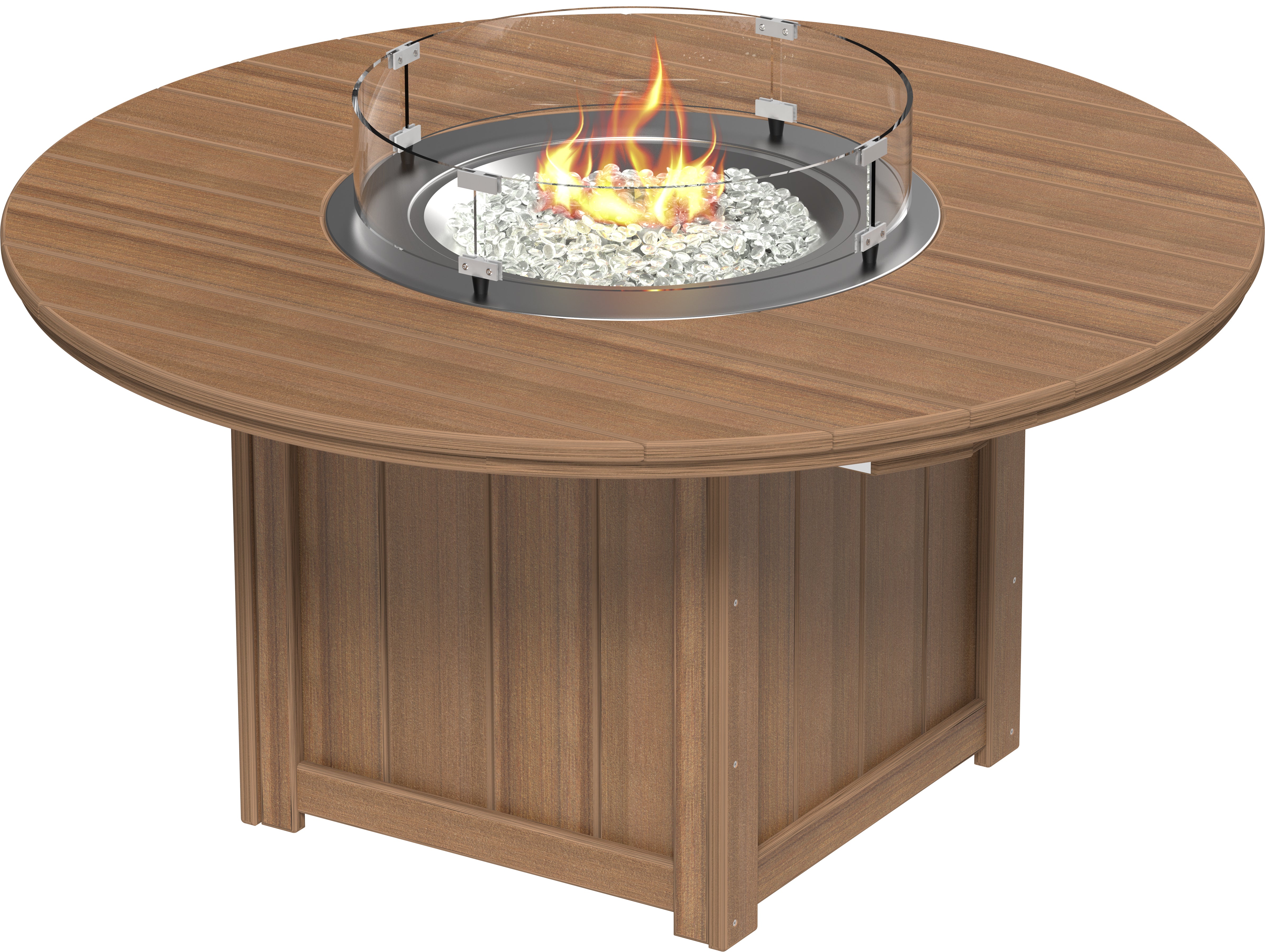 LuxCraft Lumin Fire Table 60 Round