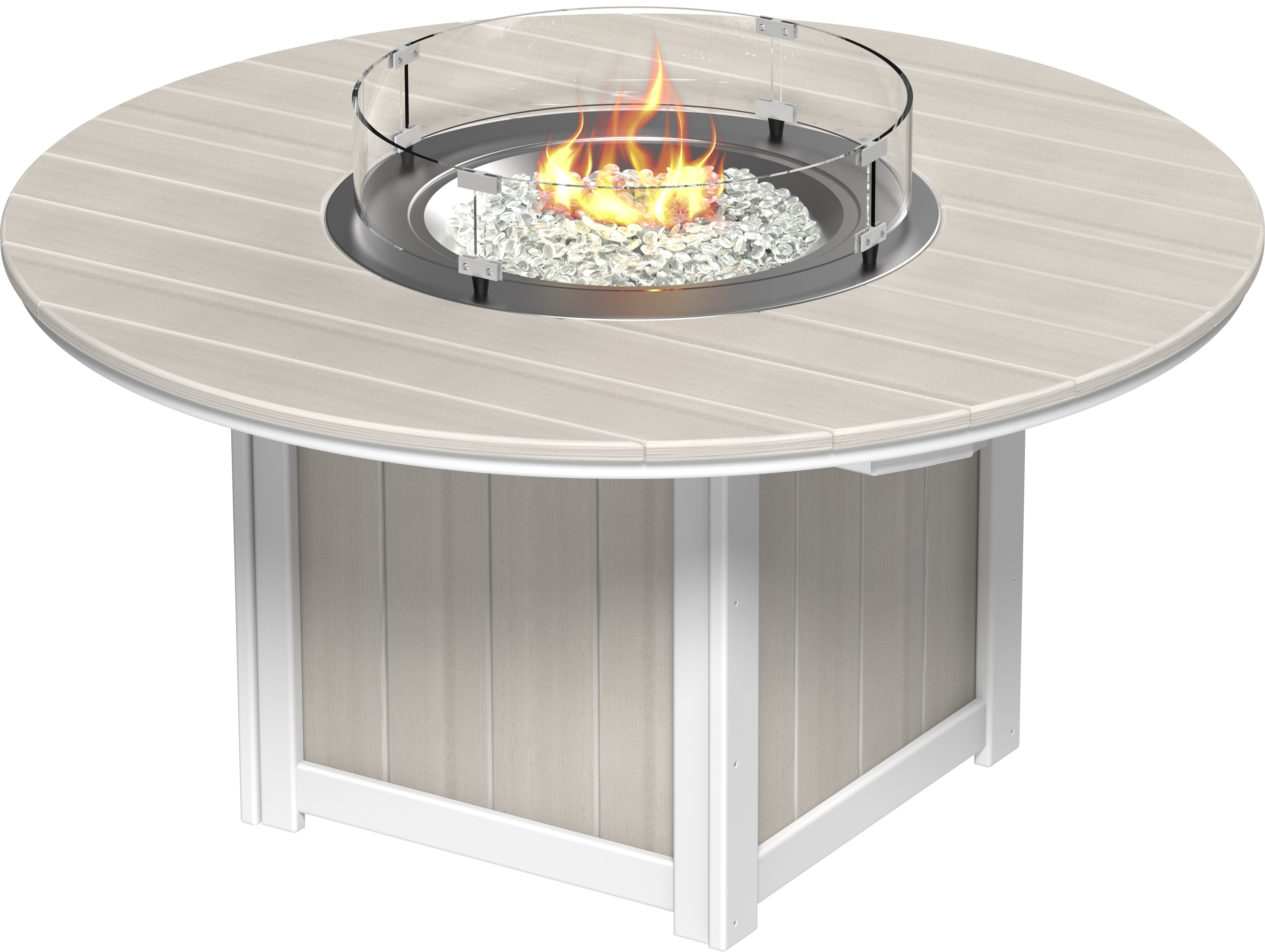 LuxCraft Lumin Fire Table 60 Round