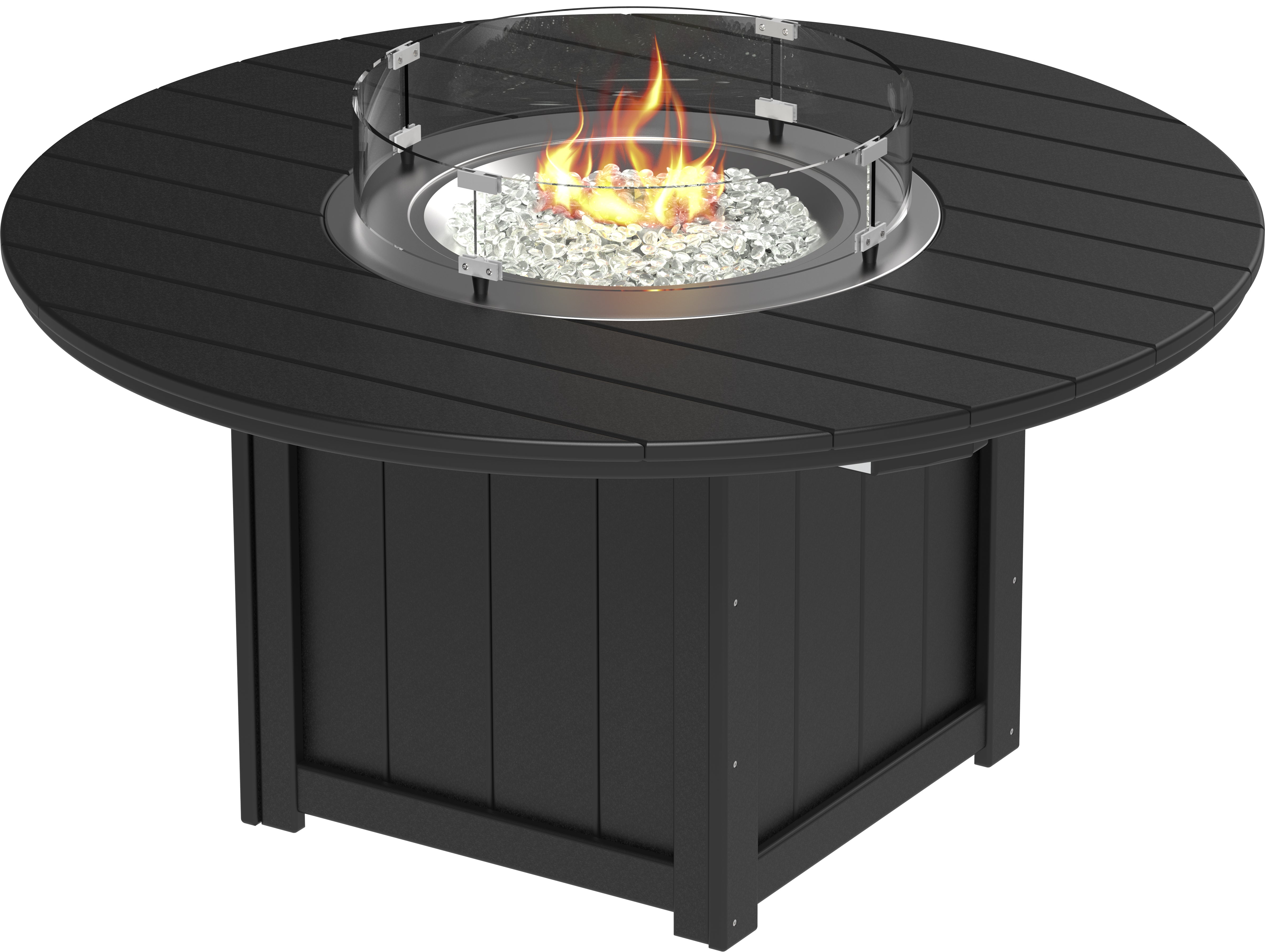 LuxCraft Lumin Fire Table 60 Round