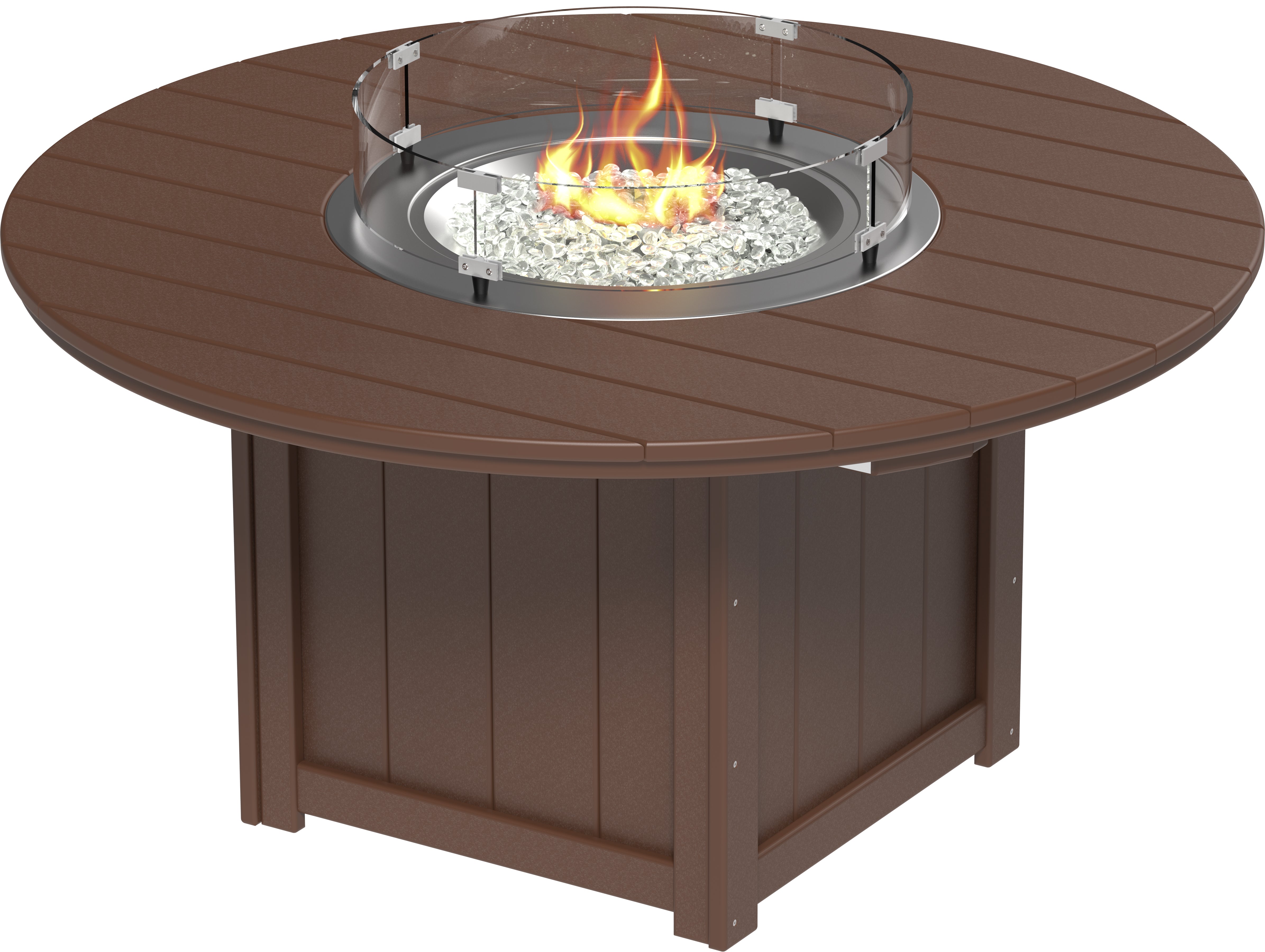 LuxCraft Lumin Fire Table 60 Round