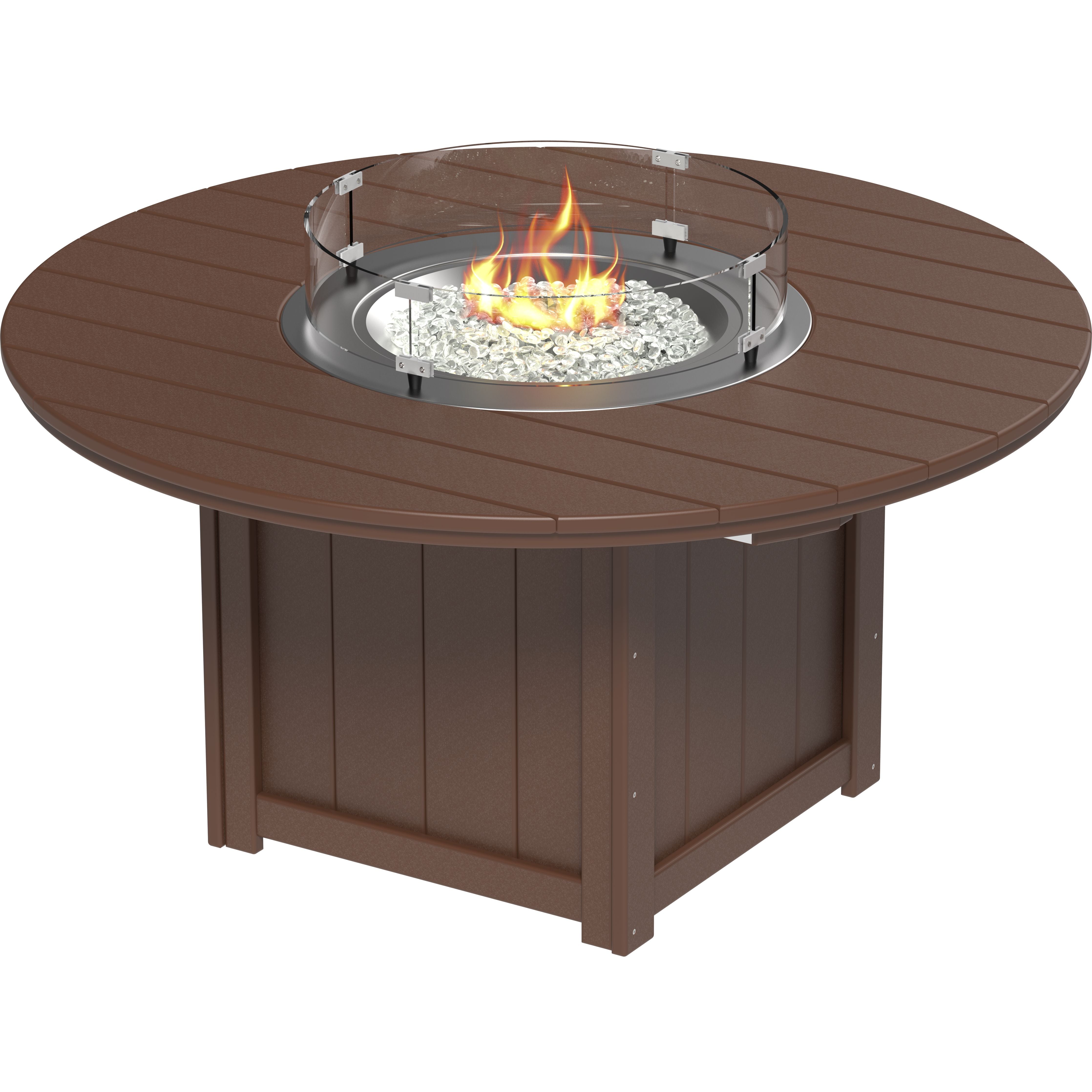 LuxCraft Lumin Fire Table 60 Round