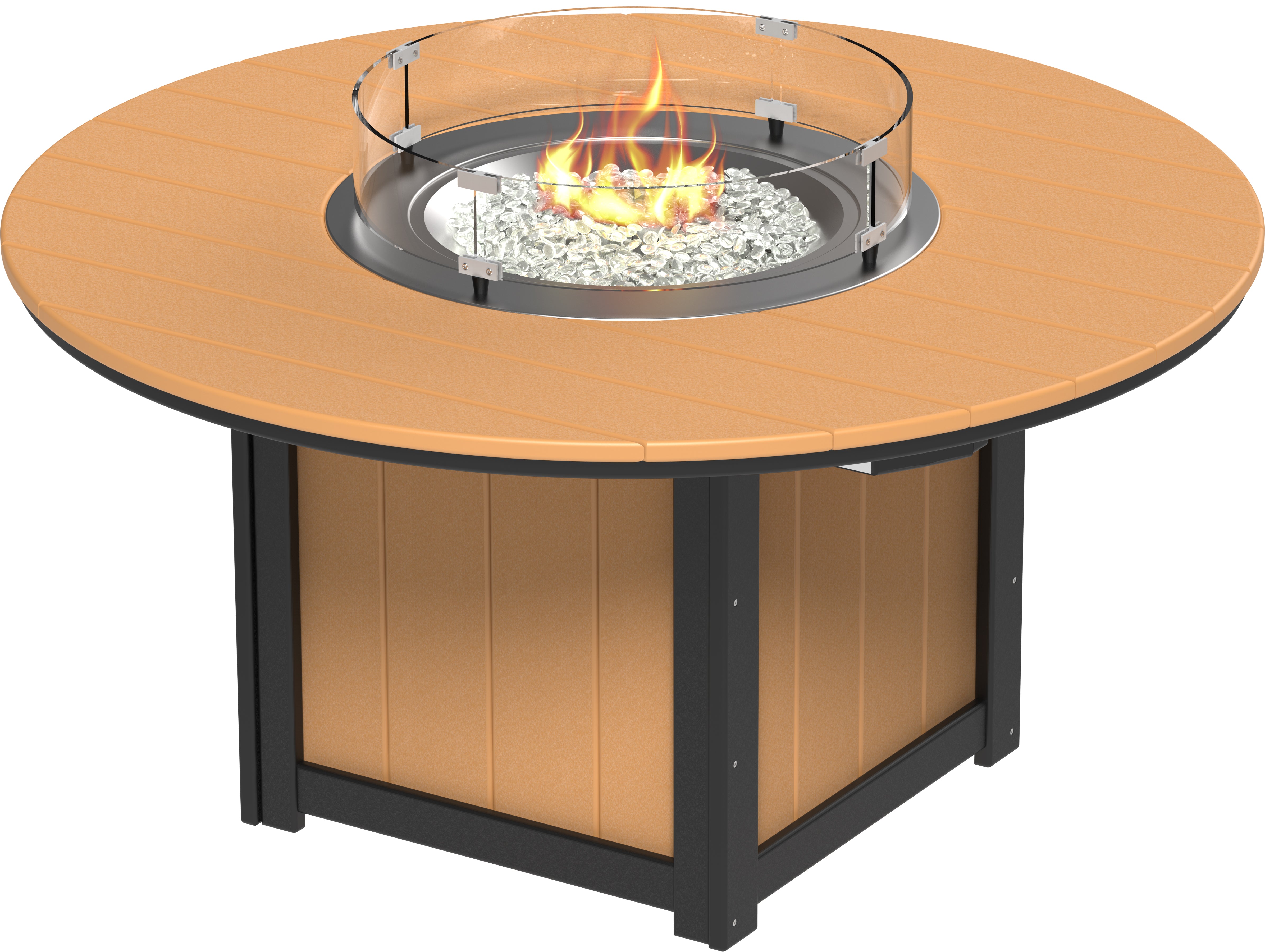 LuxCraft Lumin Fire Table 60 Round