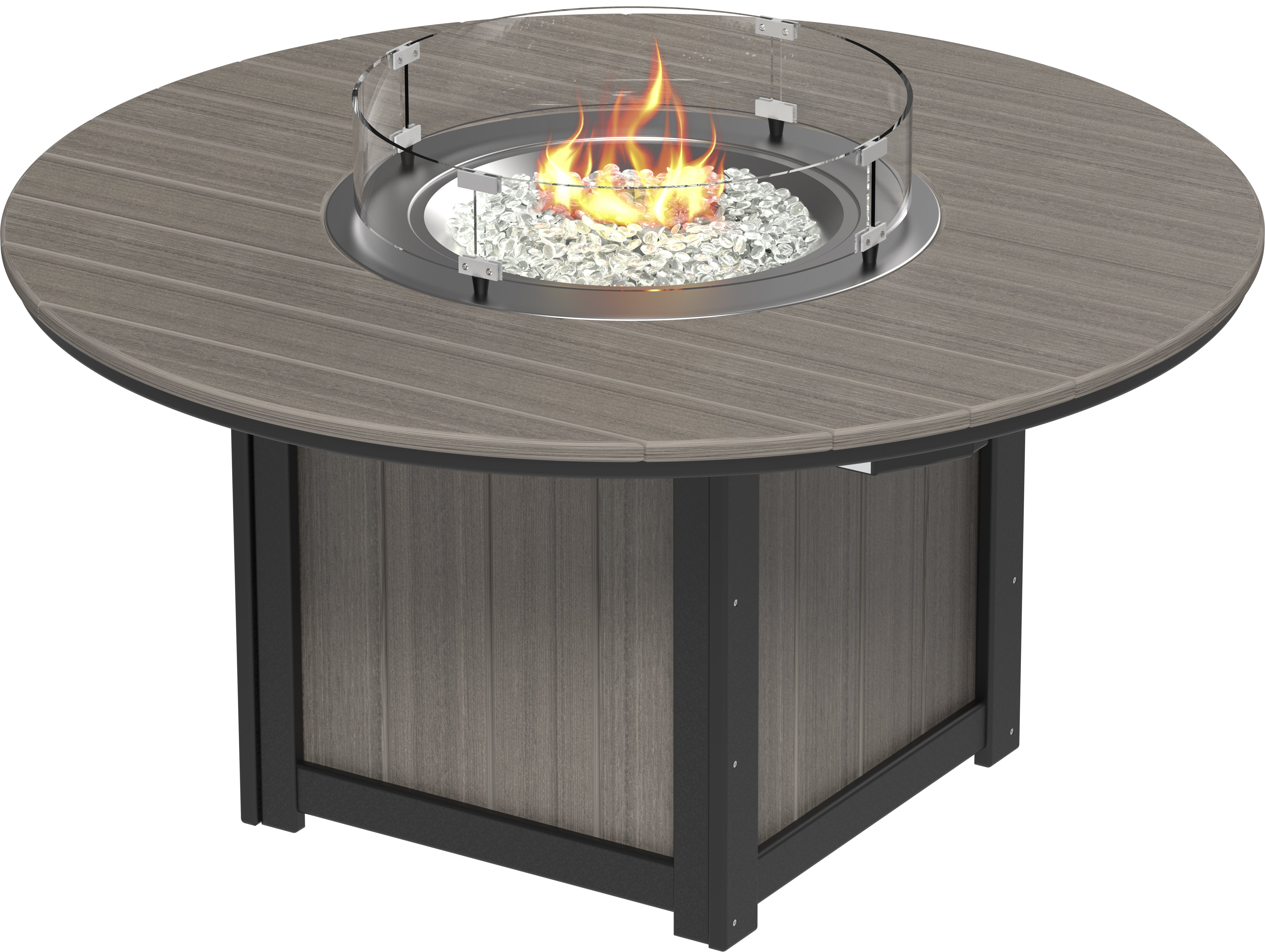 LuxCraft Lumin Fire Table 60 Round