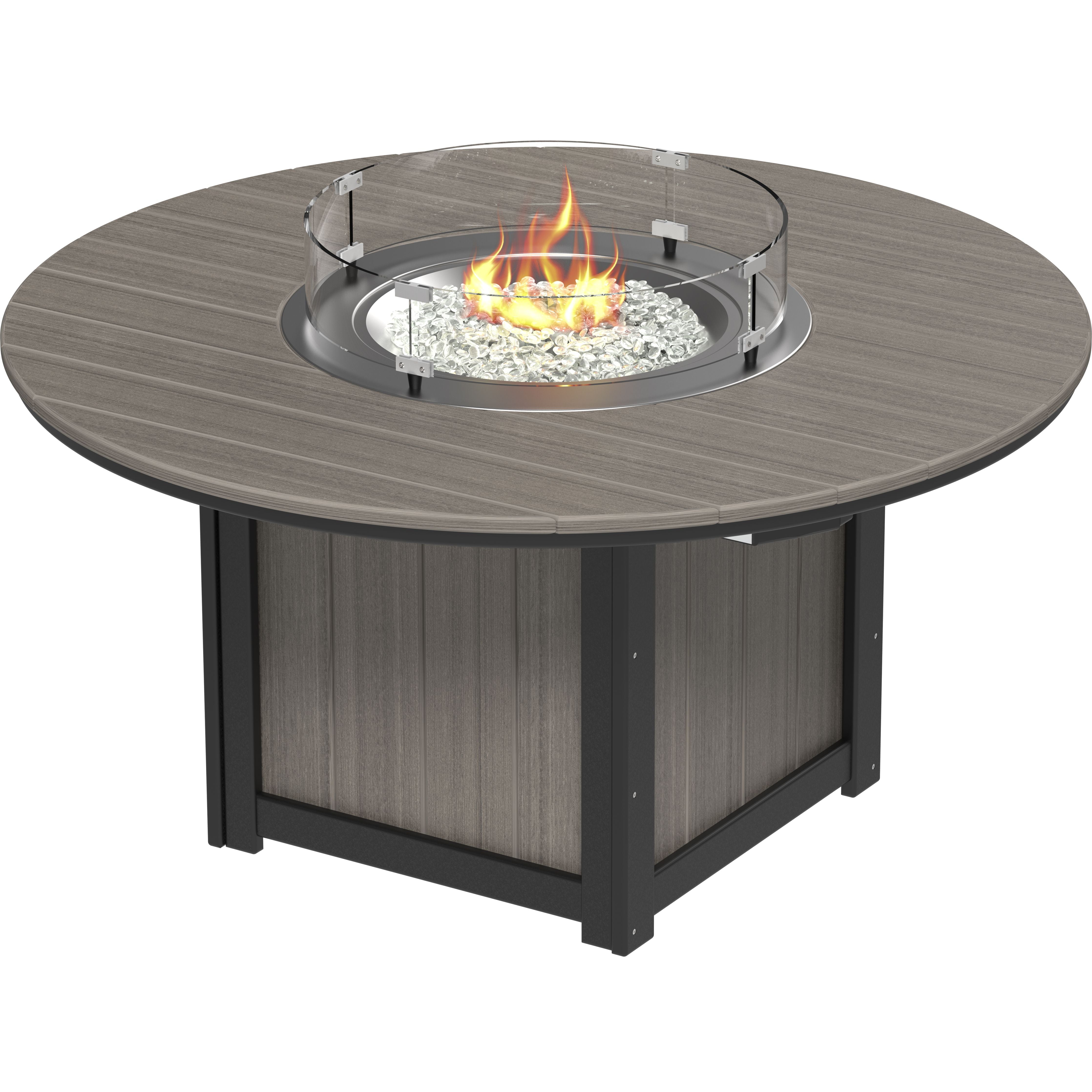 LuxCraft Lumin Fire Table 60 Round
