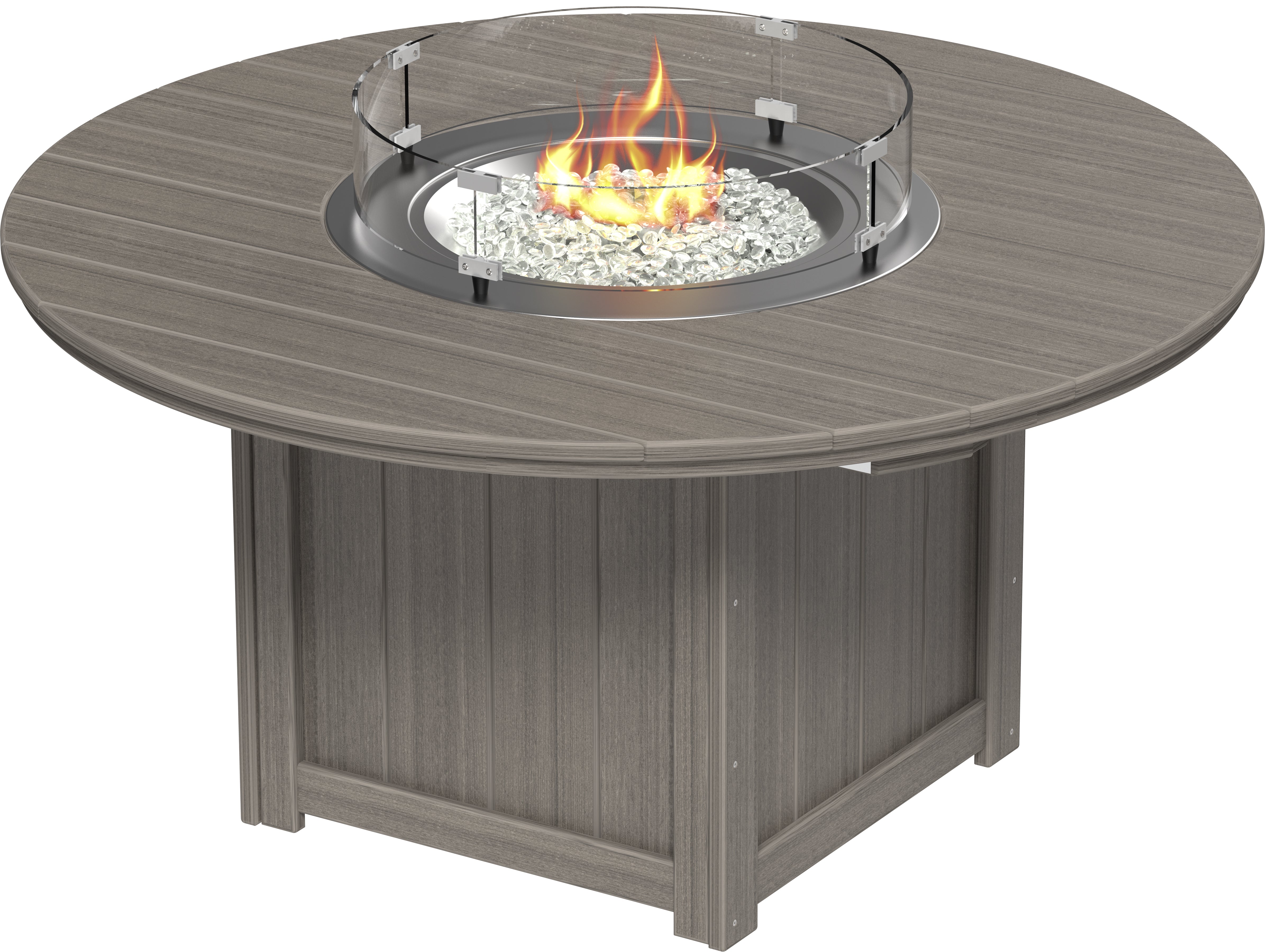 LuxCraft Lumin Fire Table 60 Round