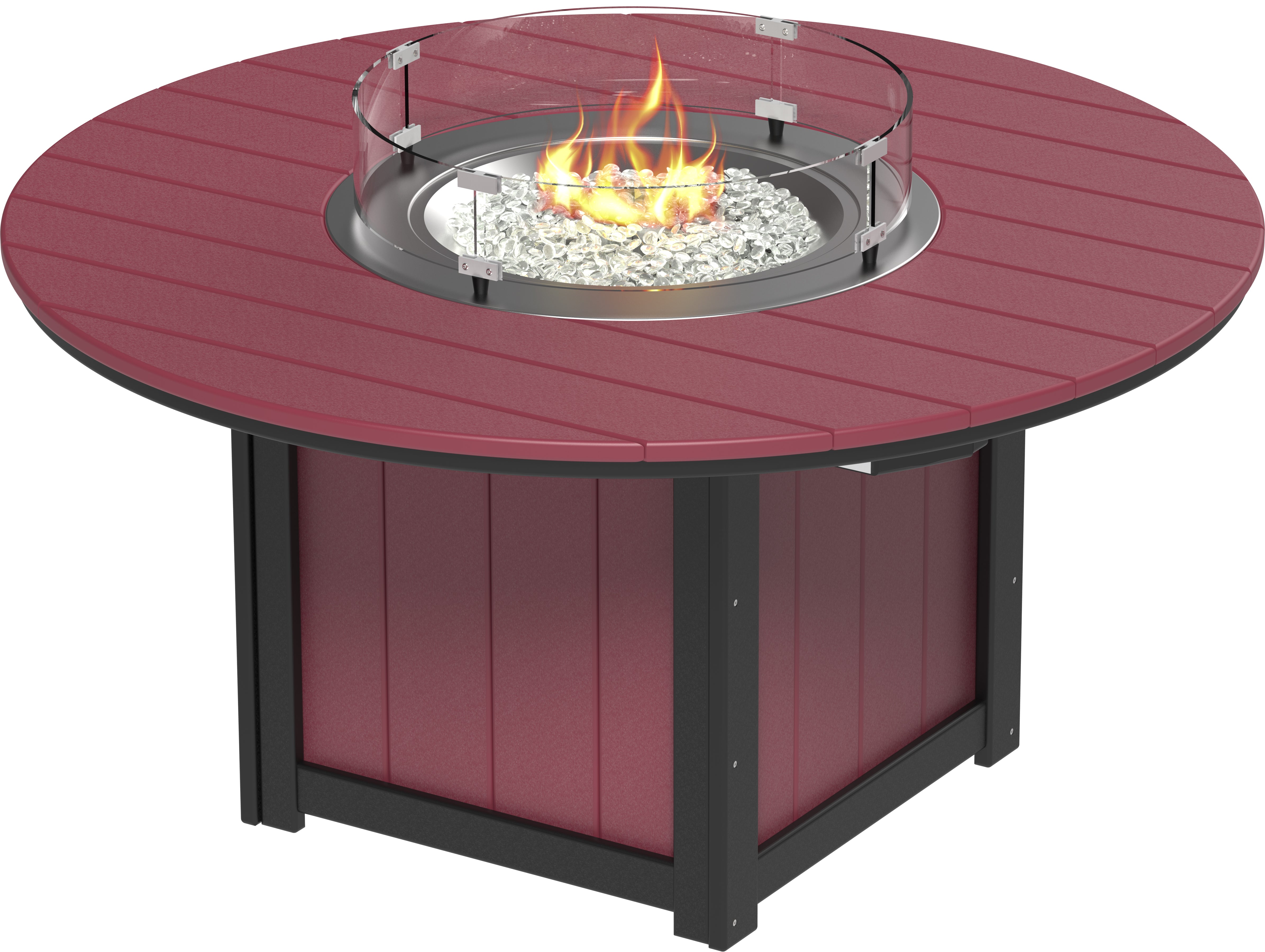 LuxCraft Lumin Fire Table 60 Round