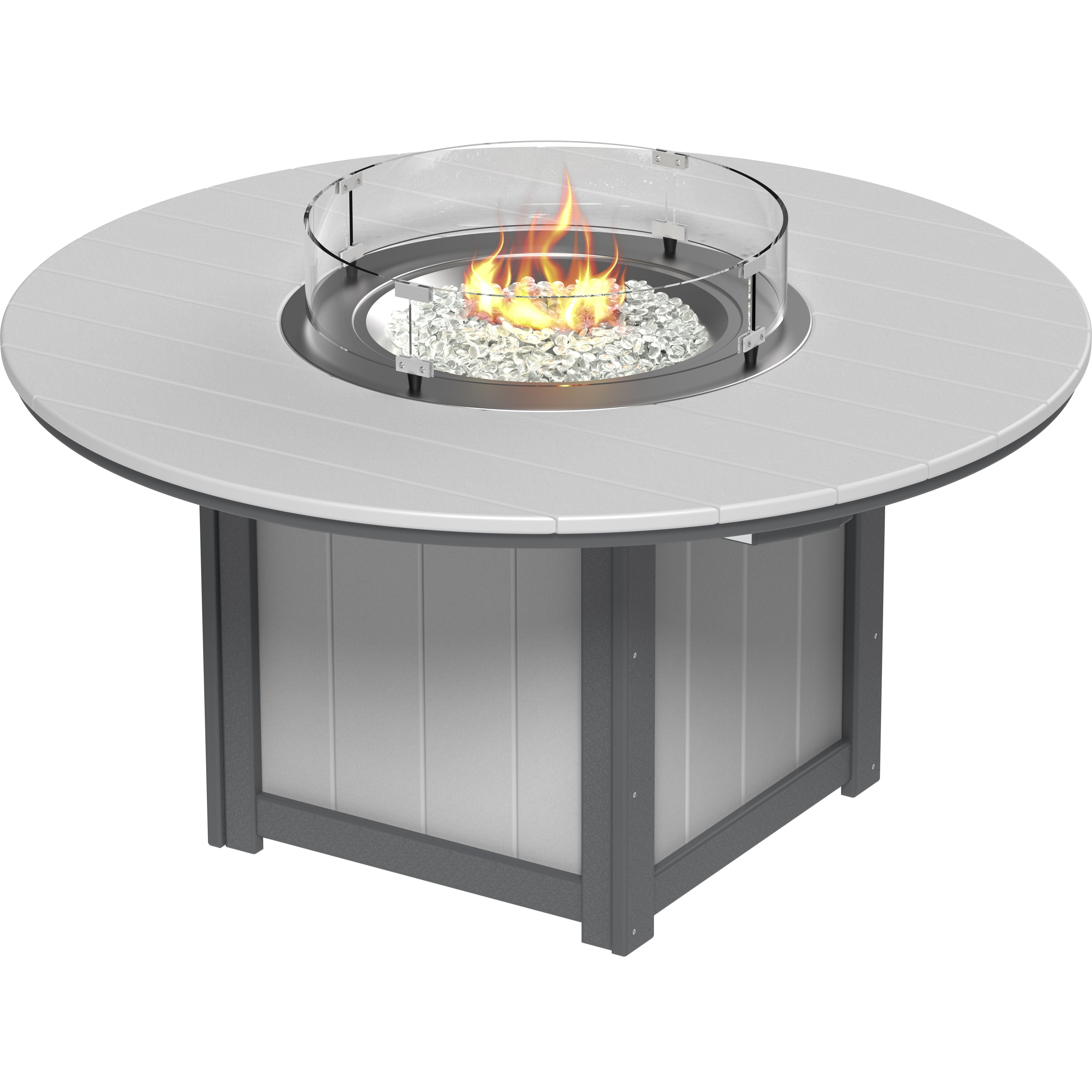 LuxCraft Lumin Fire Table 60 Round