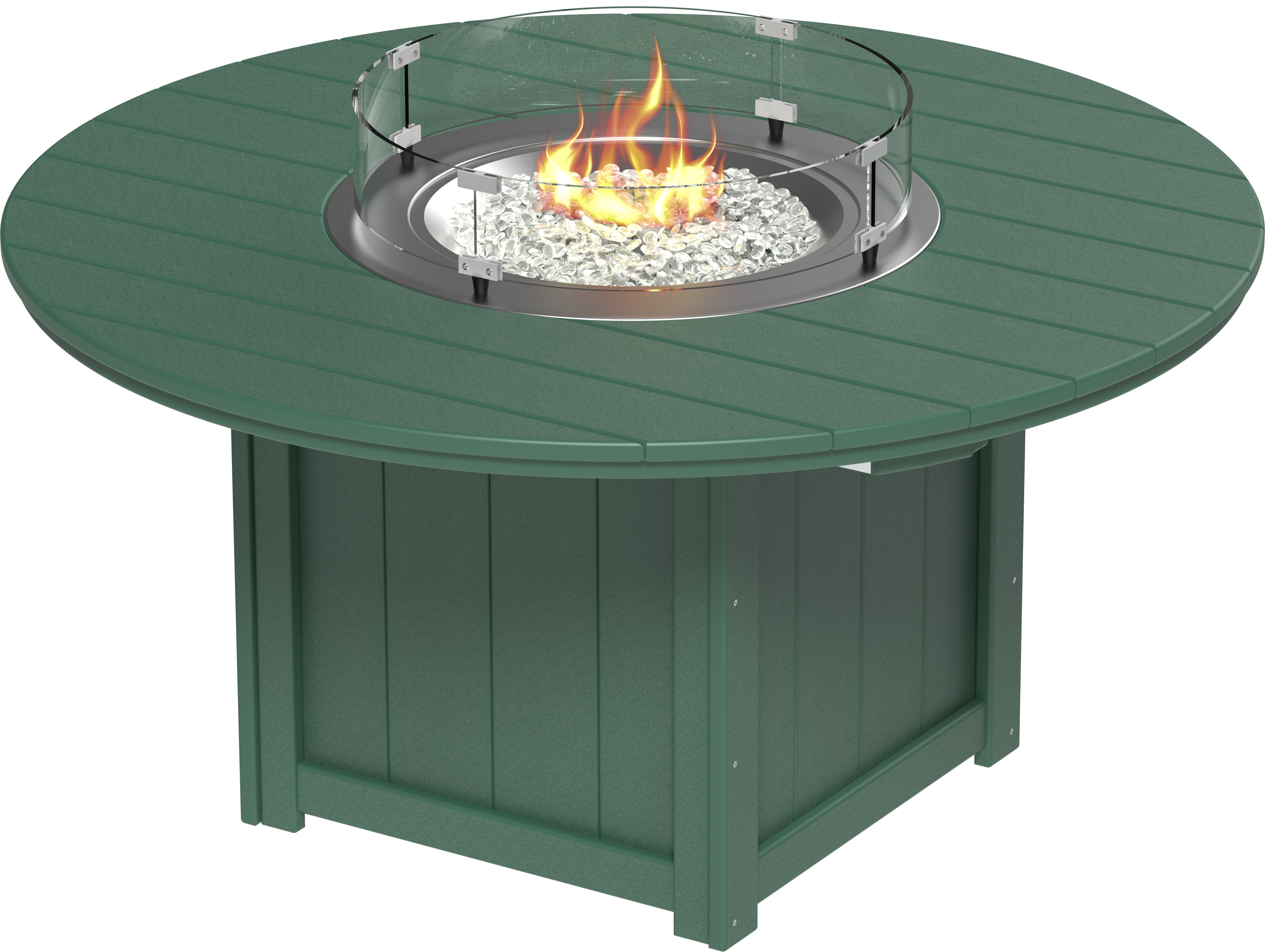 LuxCraft Lumin Fire Table 60 Round