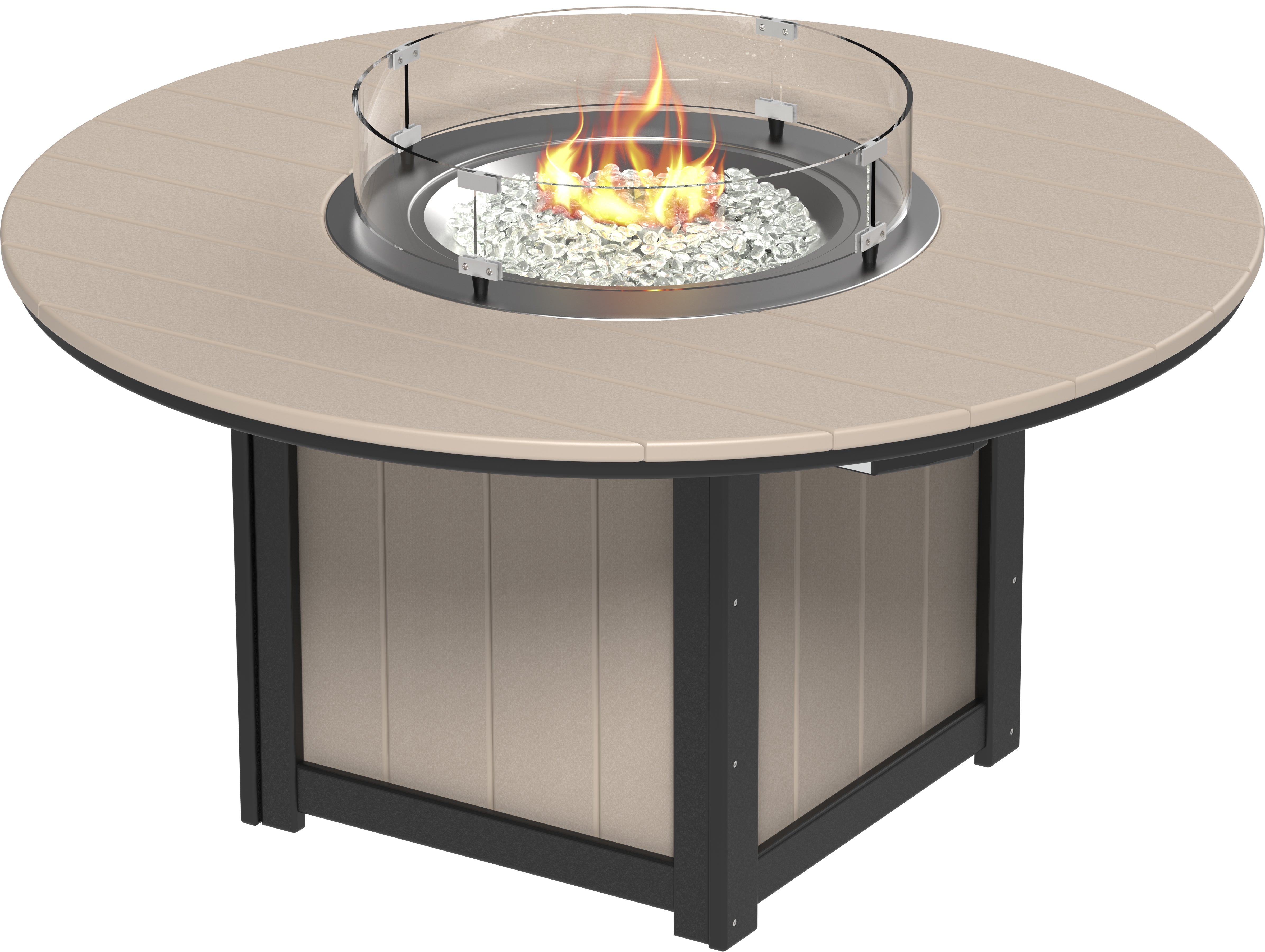 LuxCraft Lumin Fire Table 60 Round