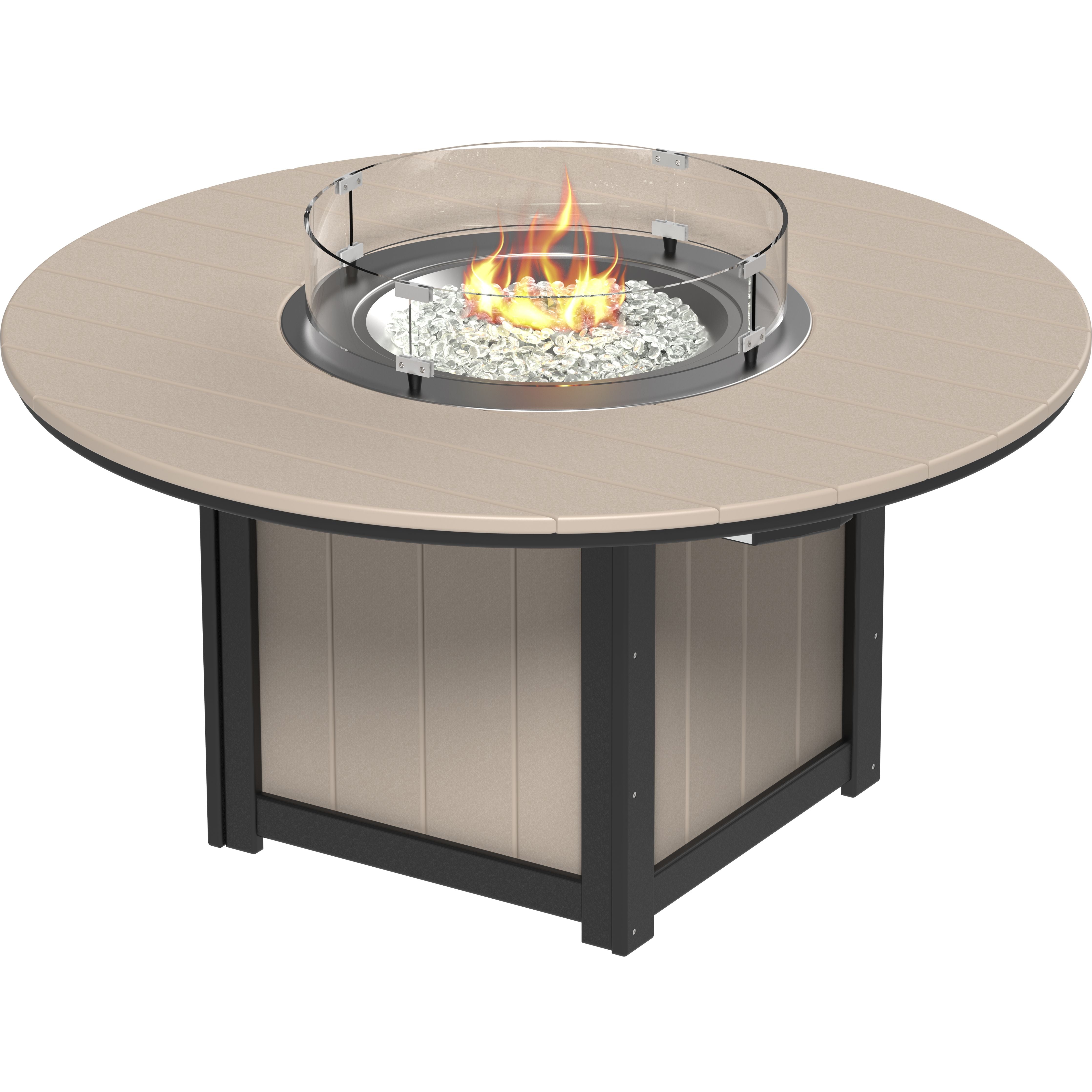LuxCraft Lumin Fire Table 60 Round