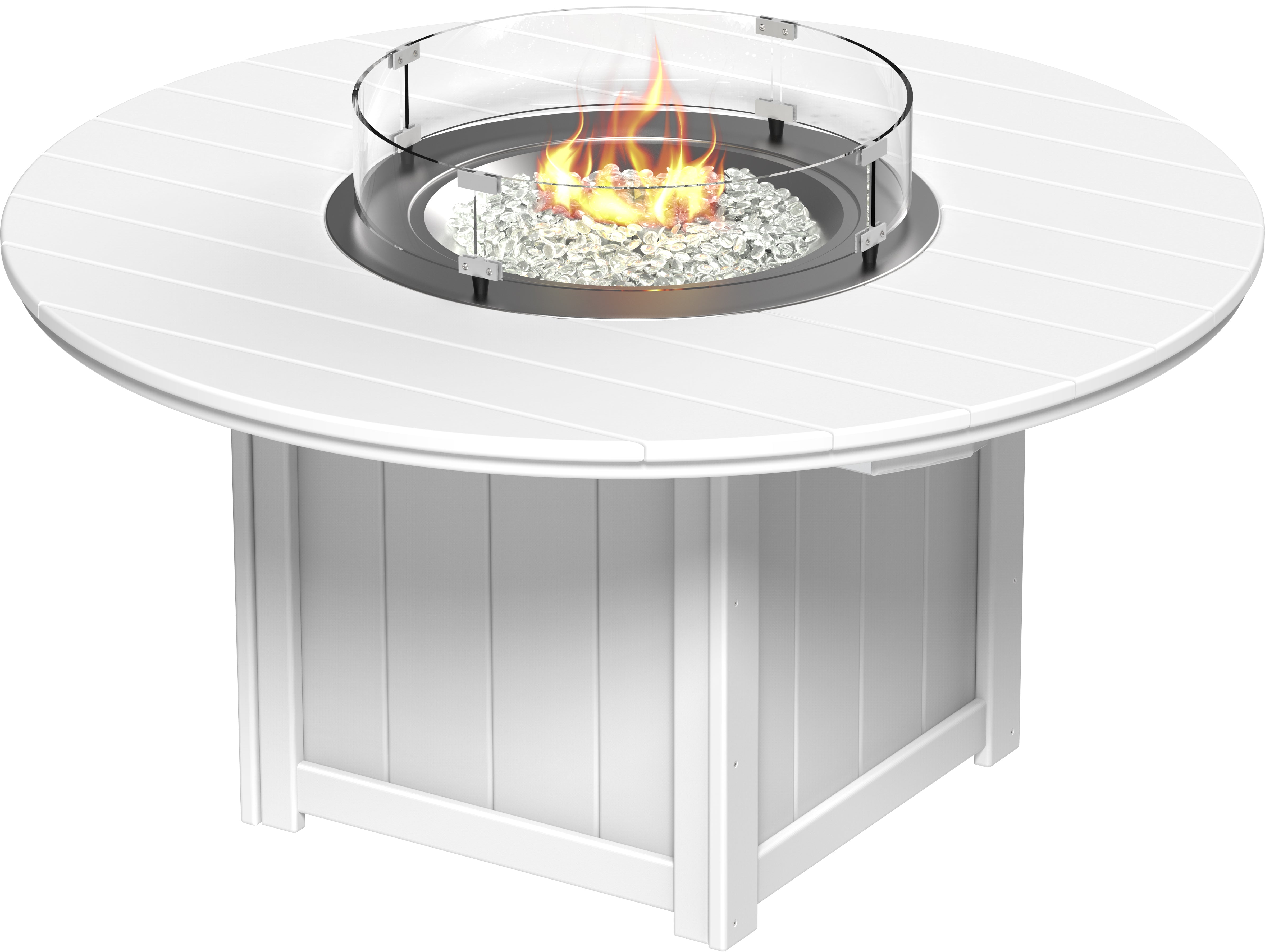 LuxCraft Lumin Fire Table 60 Round
