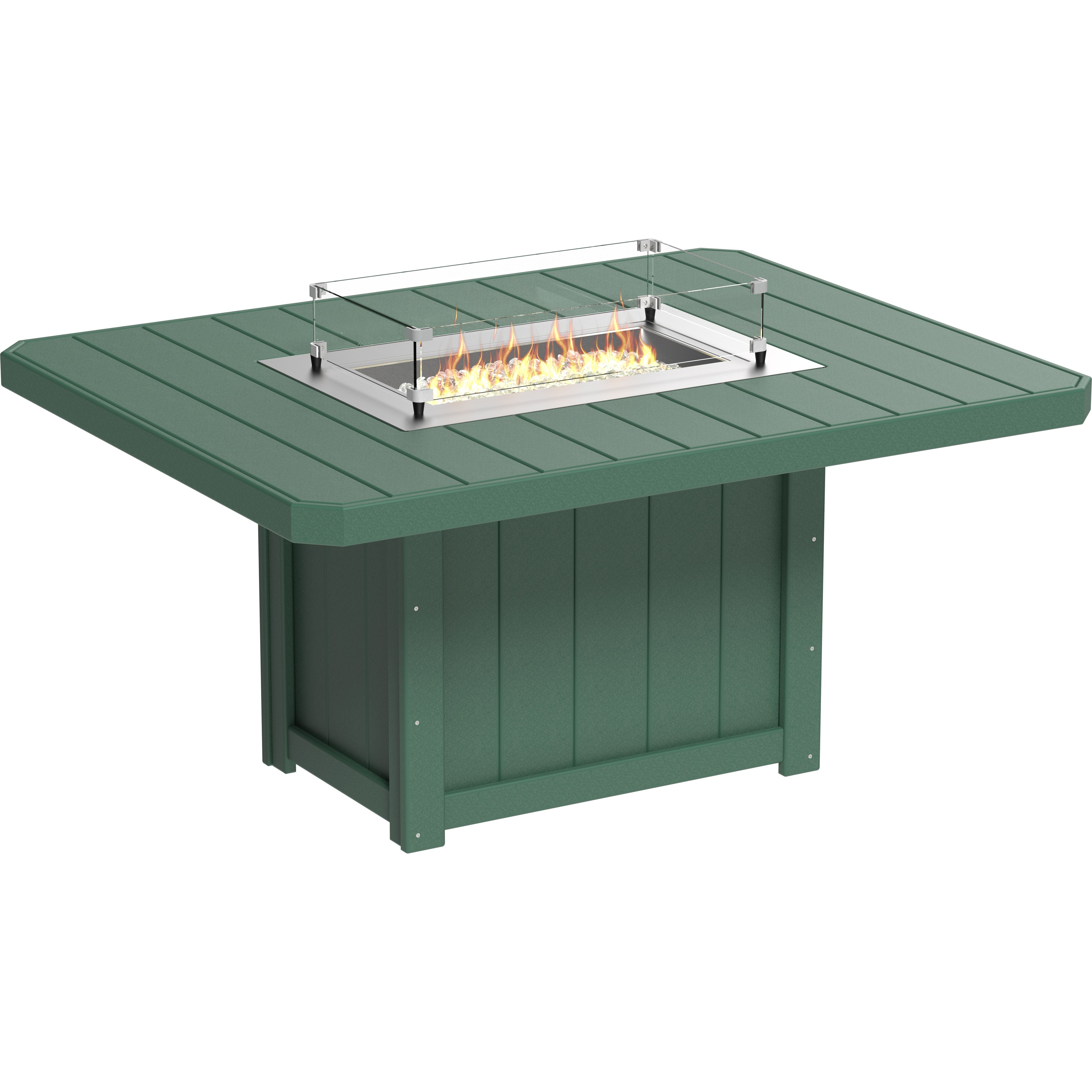 LuxCraft Lumin Fire Table 62 Rectangular