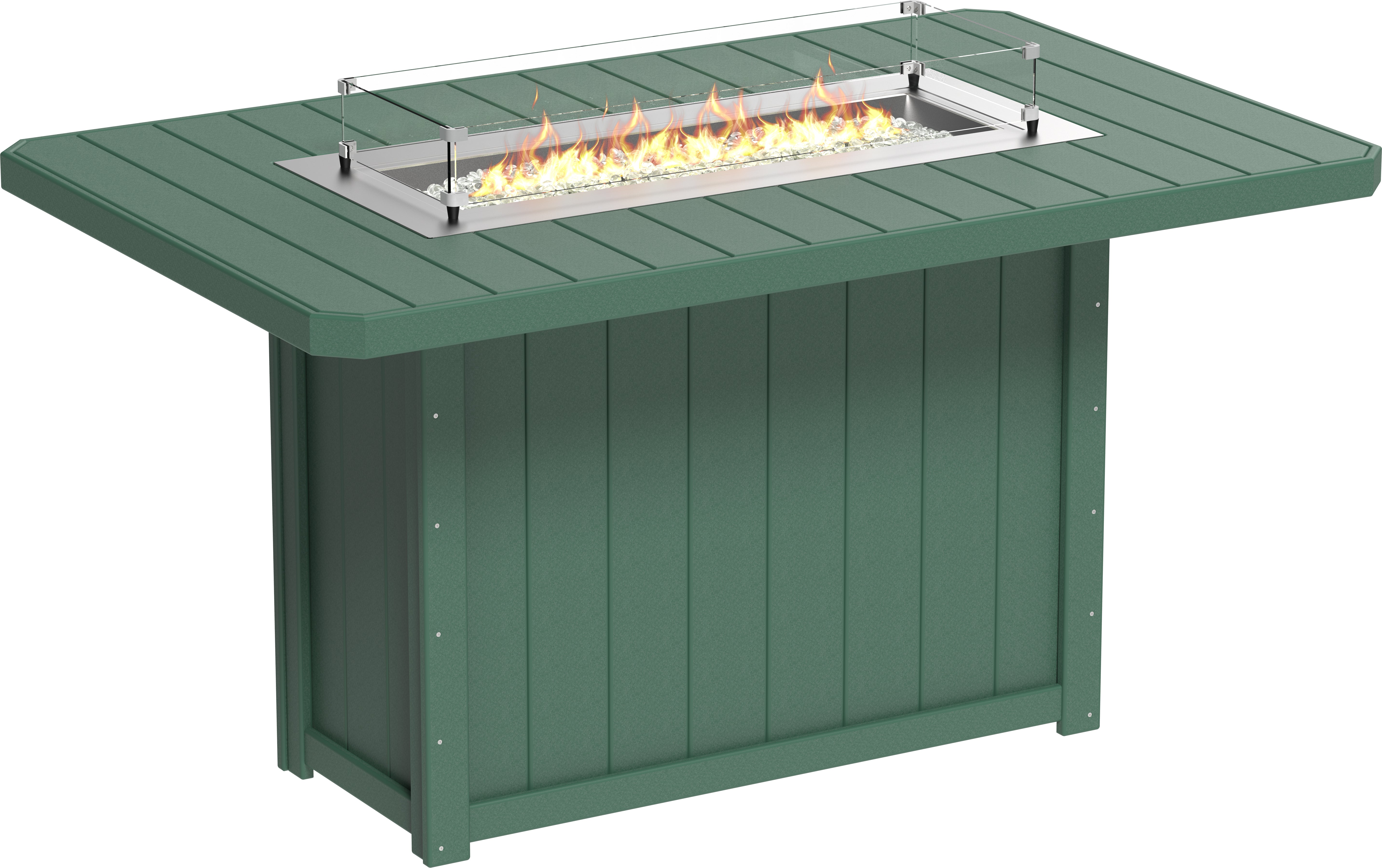 LuxCraft Lumin Fire Table 79 Rectangular
