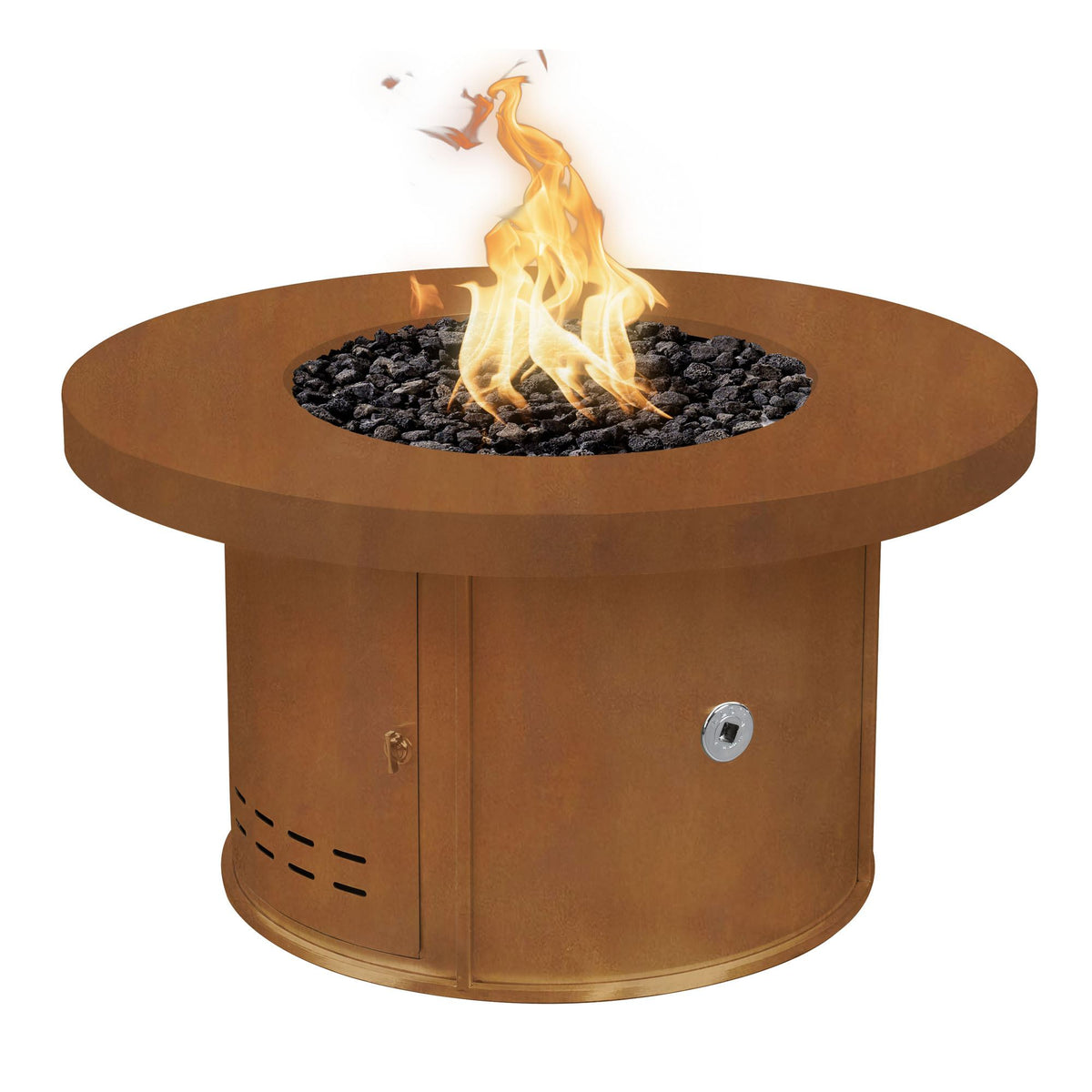 The Outdoor Plus Mabel Fire Table - Corten Steel
