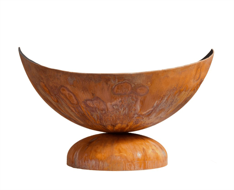 Firepit bowl on a white background
