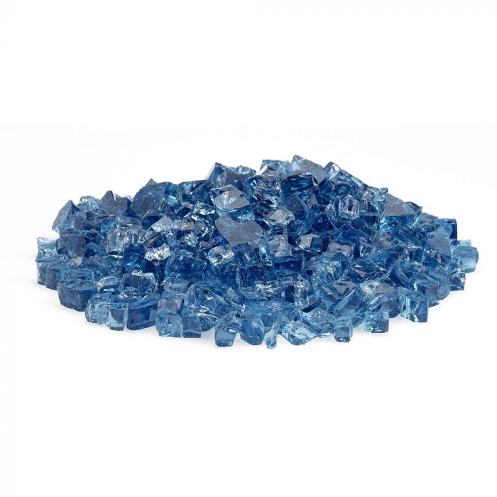 Fire by Design PBFG 1/2-Inch, Classic Collection Fire Glass, 10 lb, Pacific Blue