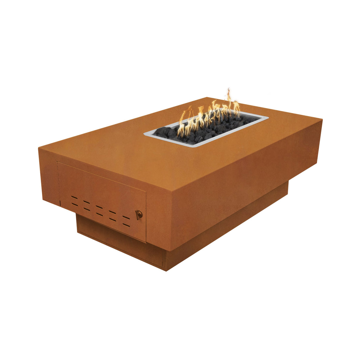 The Outdoor Plus San Juan Fire Pit - Corten Steel