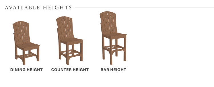 LuxCraft Adirondack Side Chair