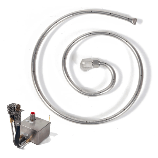 Fire by Design VSRSFWB48 Round Vessel 48-Inch GFRC Fire on Water Bowl