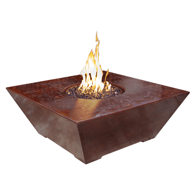 Fire by Design GFRCOSQFP4818 Square Oblique 48-Inch GFRC Fire Pit Table