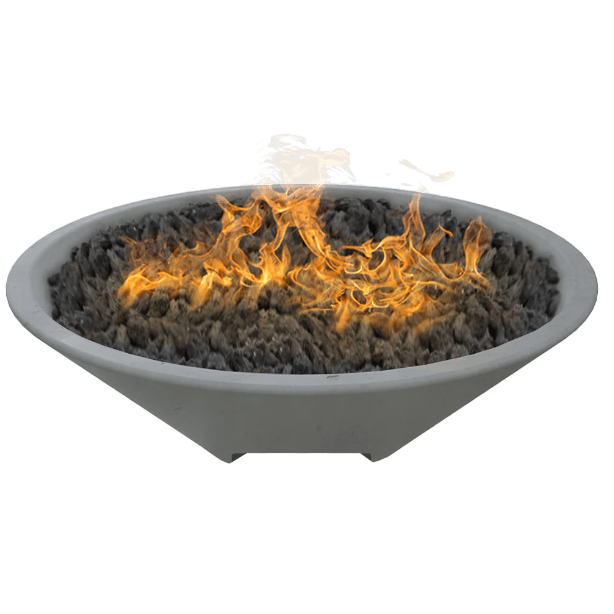 Fire by Design GFRCROFB2407 Round Oblique 24-Inch GFRC Fire Bowl