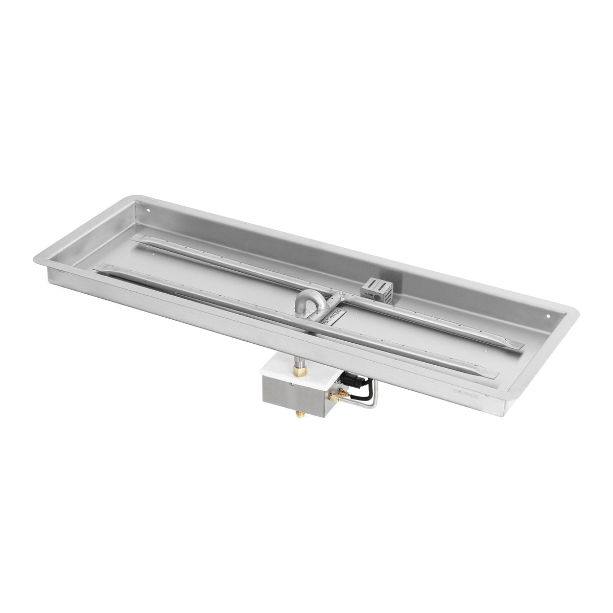 Rectangle drop-in pan with H burner, 30DC Electronic Ignition