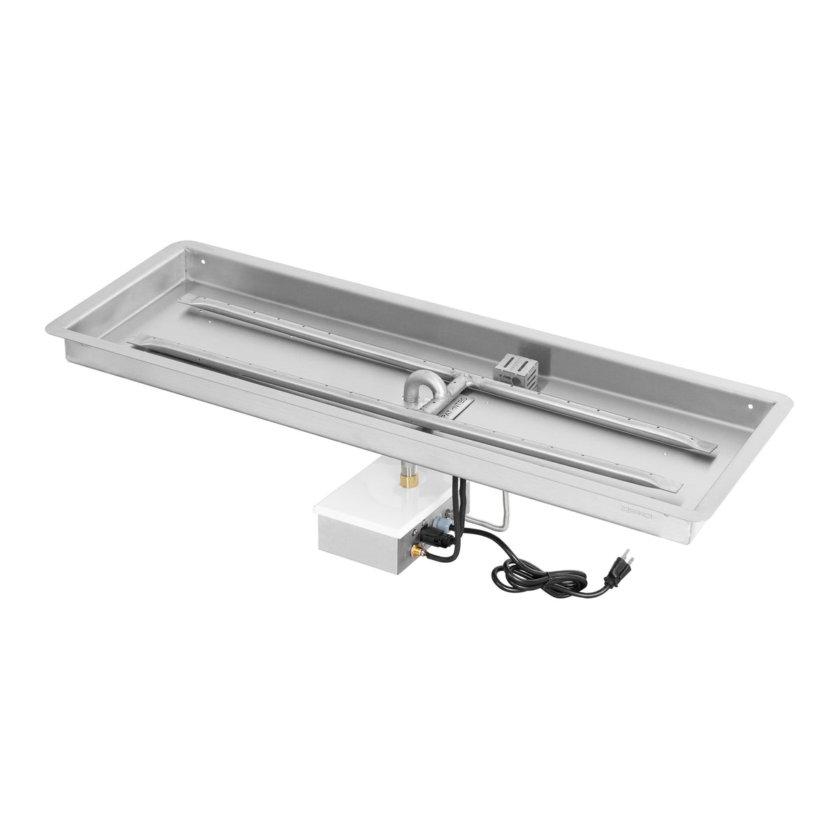 Rectangle drop-in pan with H burner, Plug & Play