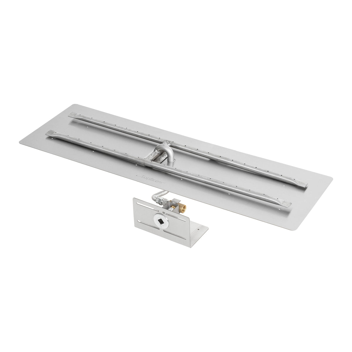 Rectangle flat pan with H burner, Match Lit