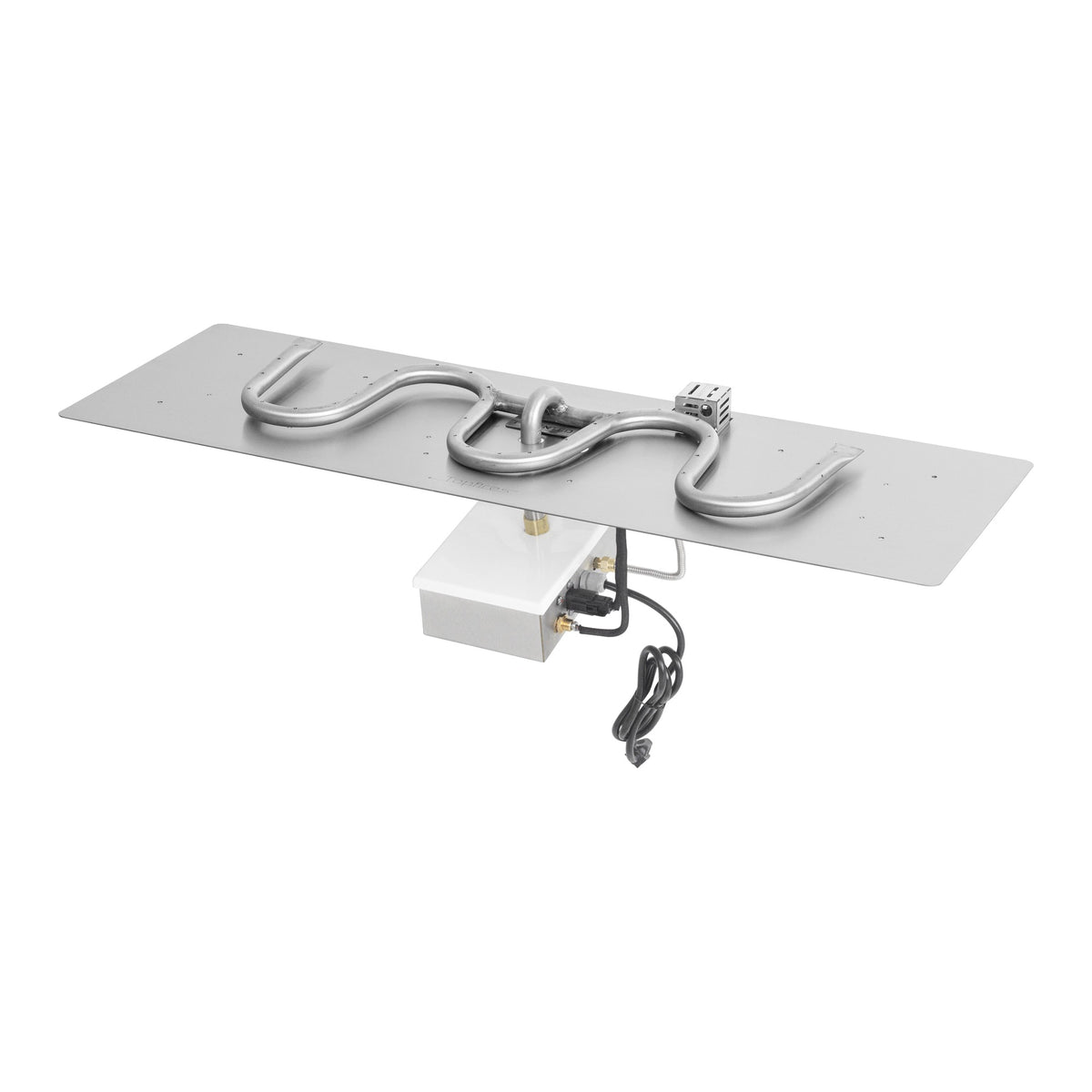 Rectangle flat pan with switchback burner, Plug & Play