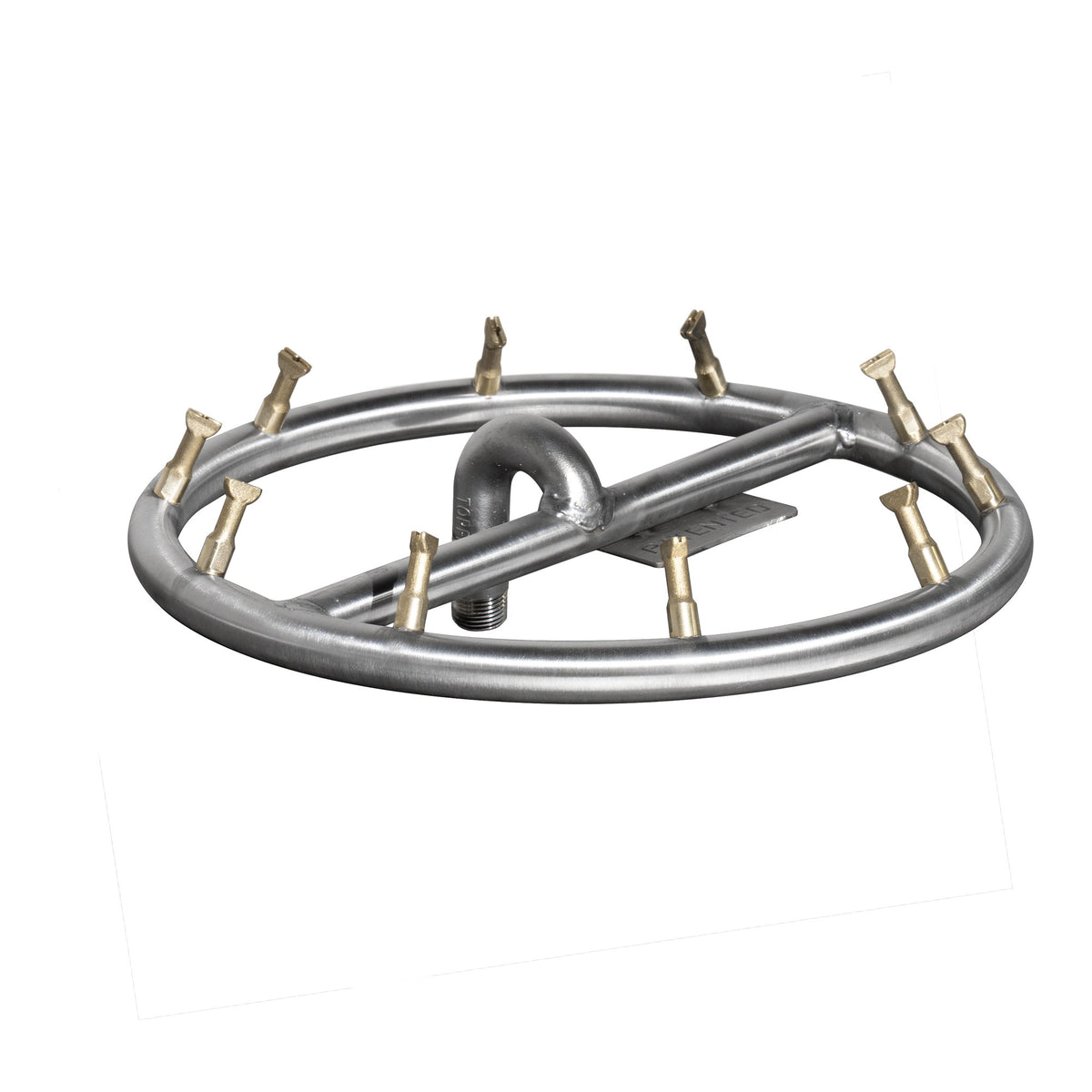 Stainless steel round bullet burner