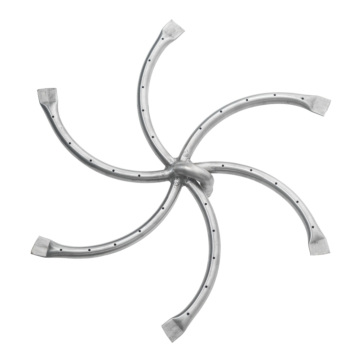 Triple 'S' star burner, top view
