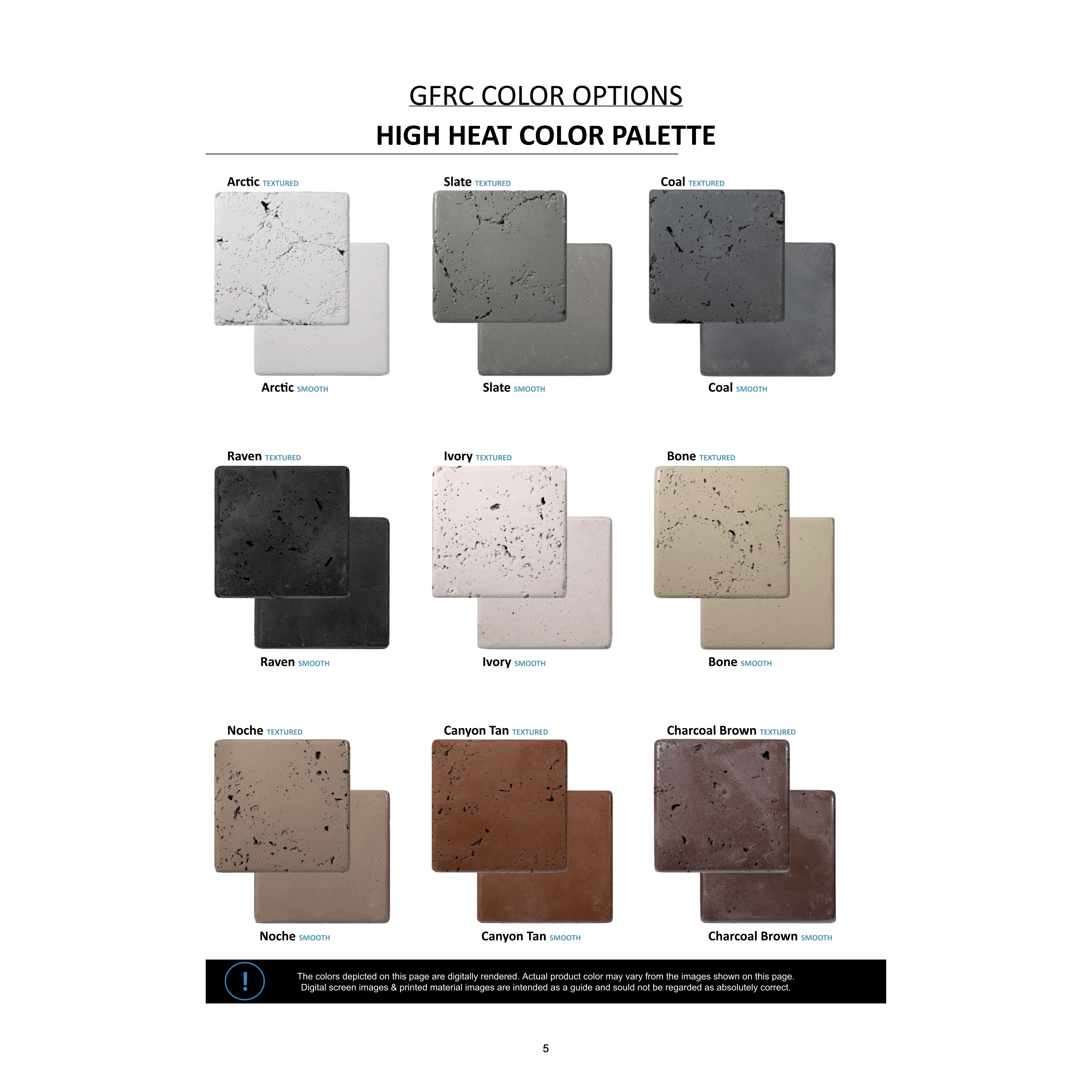 Fire by Design GFRCOSQFP4818 Square Oblique 48-Inch GFRC Fire Pit Table