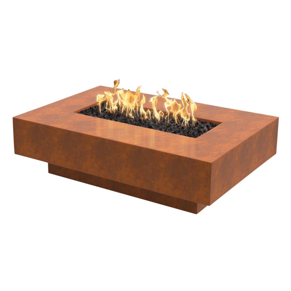 The Outdoor Plus Cabo Linear Fire Pit - Corten Steel