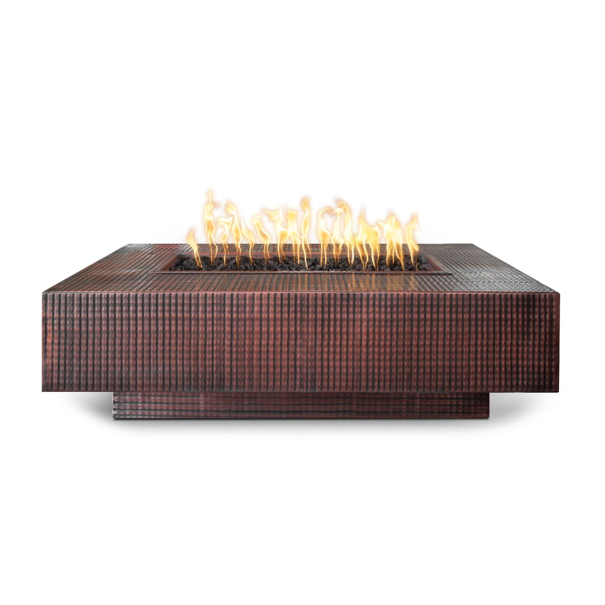 The Outdoor Plus Cabo Linear Fire Pit - Hammered Copper
