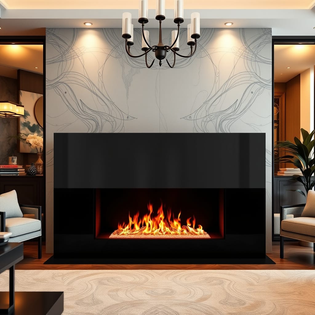 Firepit Elements Dakota Linear Electric Fireplace