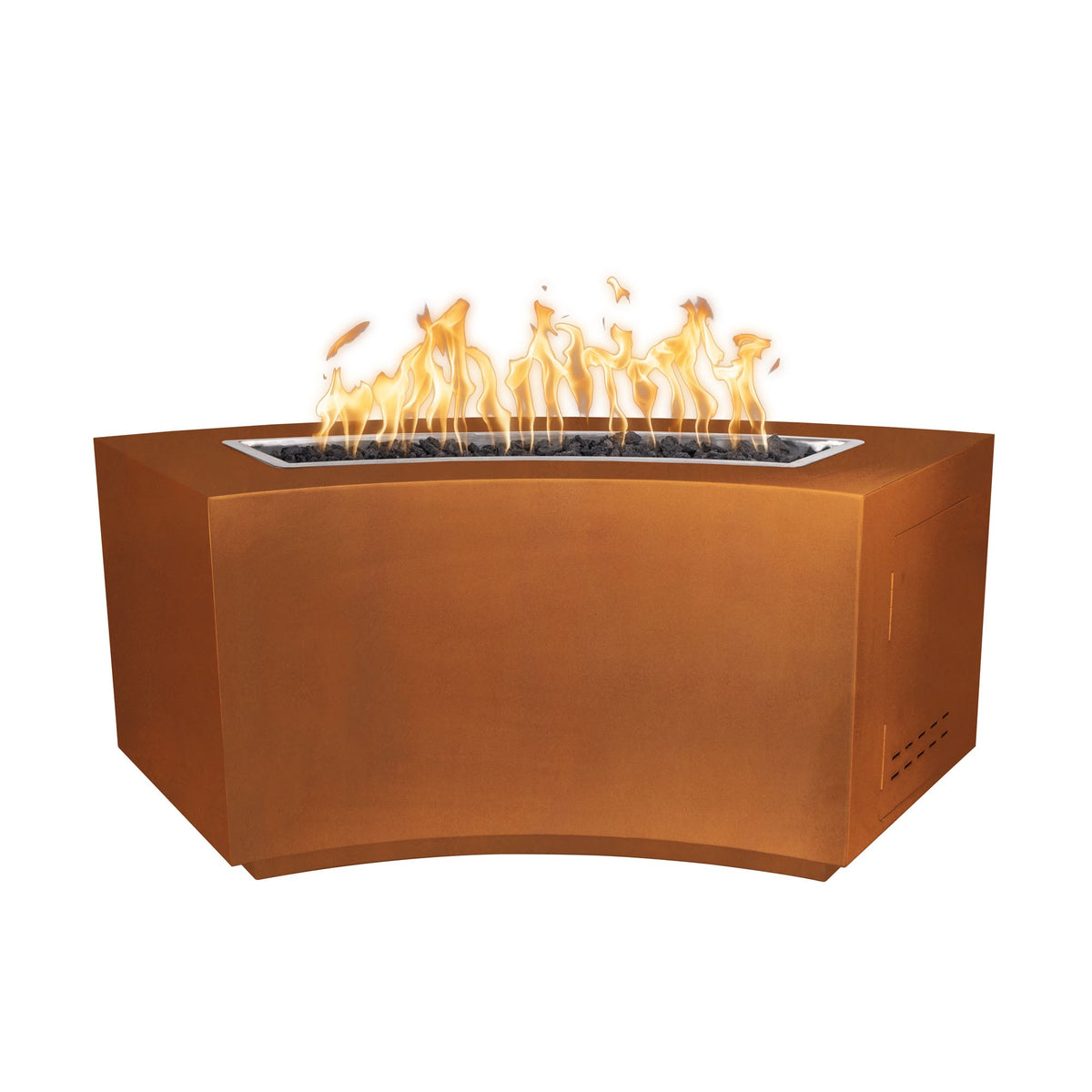 The Outdoor Plus Dixie Fire Pit - Corten Steel