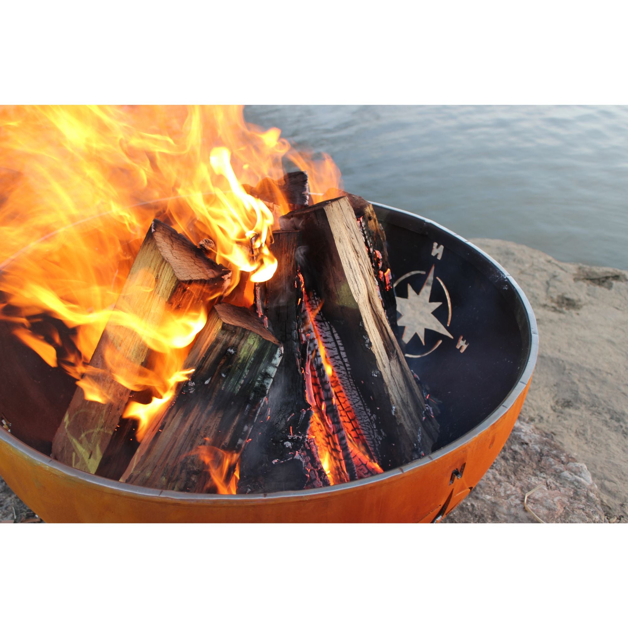Fire Pit Art Navigator Wood Fire Pit